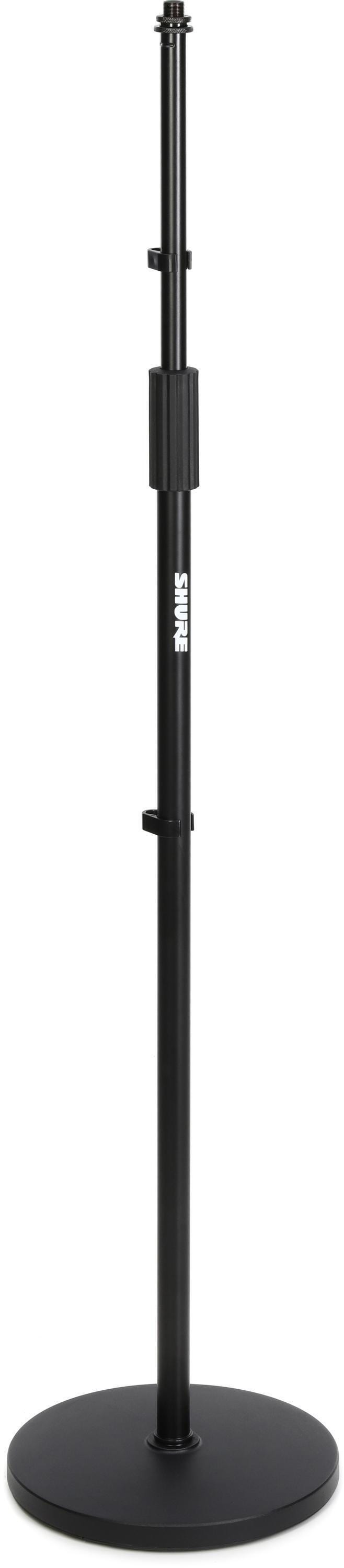 Shure by Gator SH-RBMICSTAND10 10-inch Round Base Mic Stand | Sweetwater