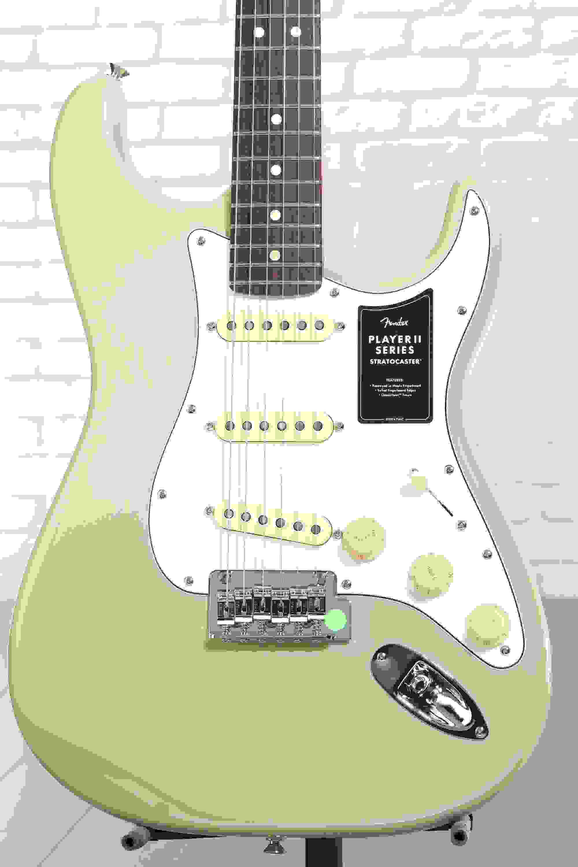 Fender Player II Stratocaster Electric Guitar - Birch Green with Rosewood Fingerboard