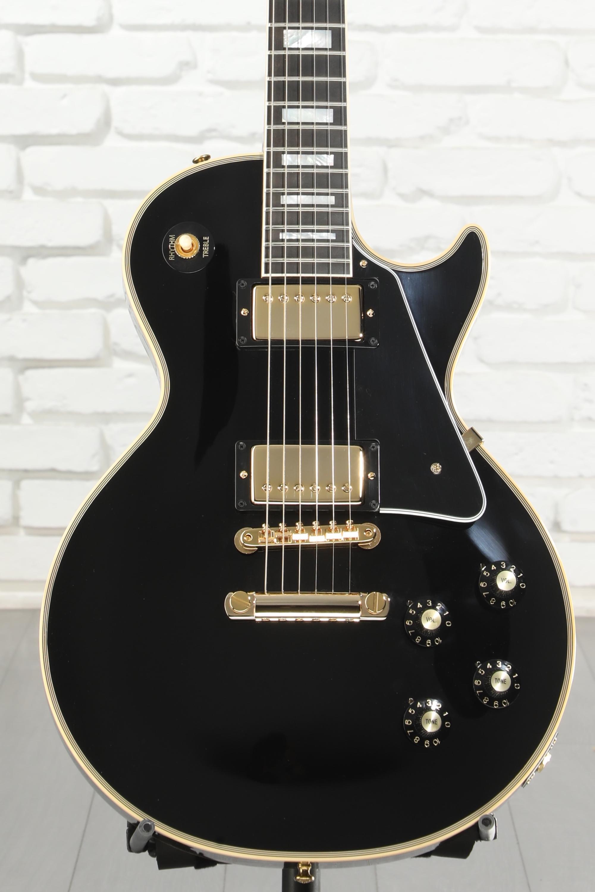 Gibson Custom 1968 Les Paul Custom Reissue Electric Guitar - Ebony