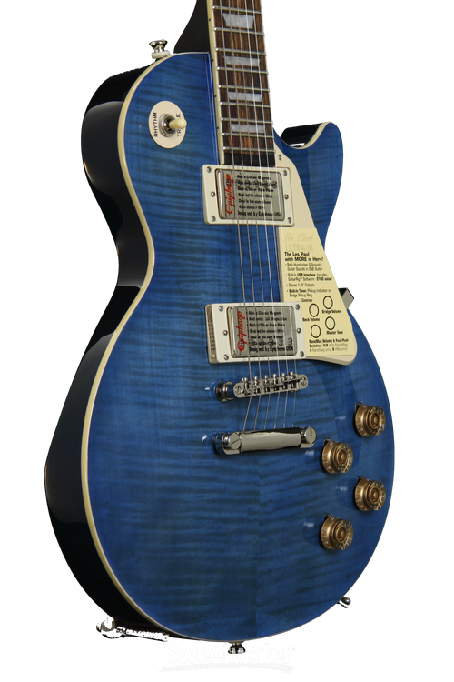 Epiphone Les Paul Ultra-III, Plek'd - Midnight Sapphire | Sweetwater