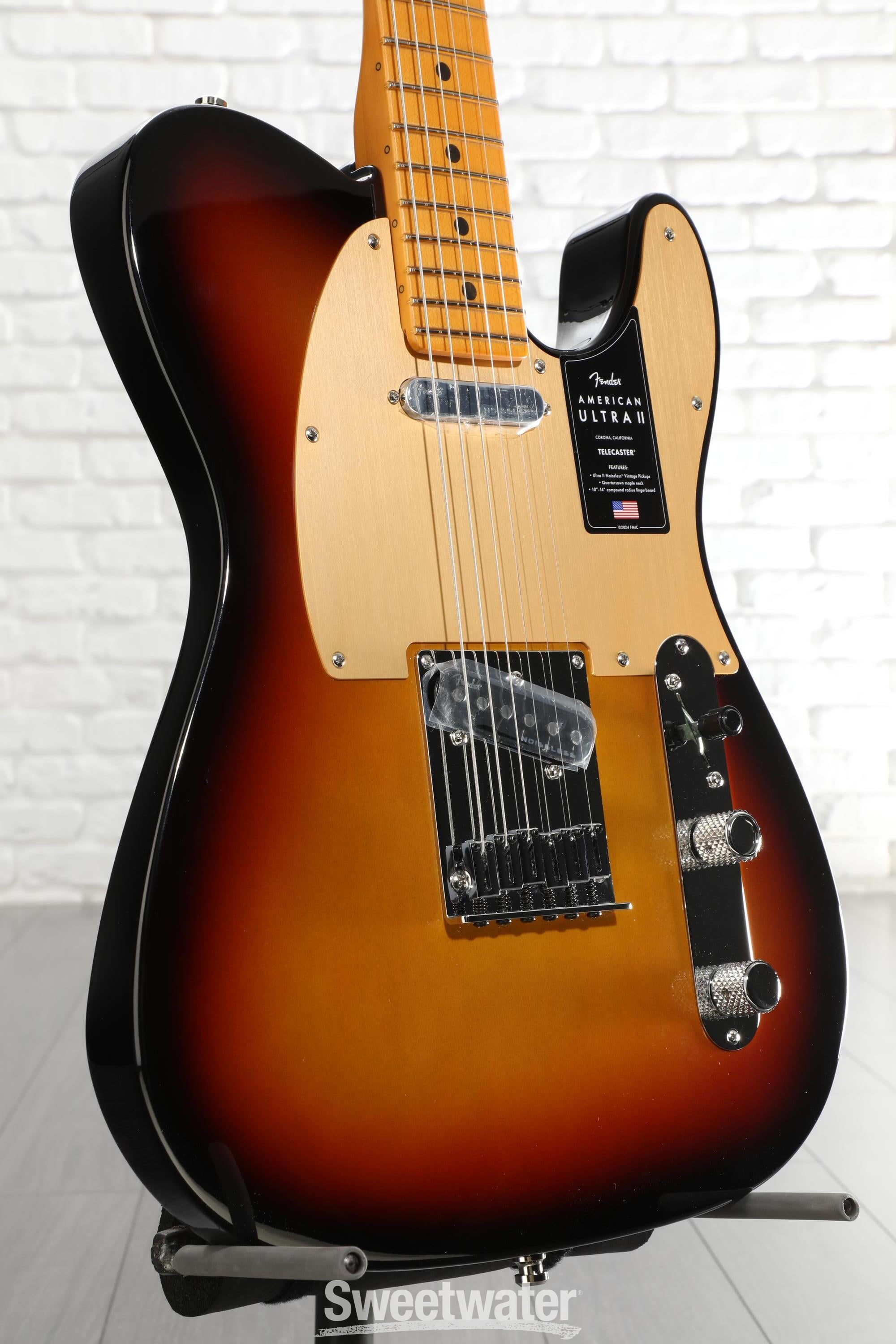 Photo of Fender American Ultra II Telecaster Electric Guitar - Ultraburst, Maple Fingerboard