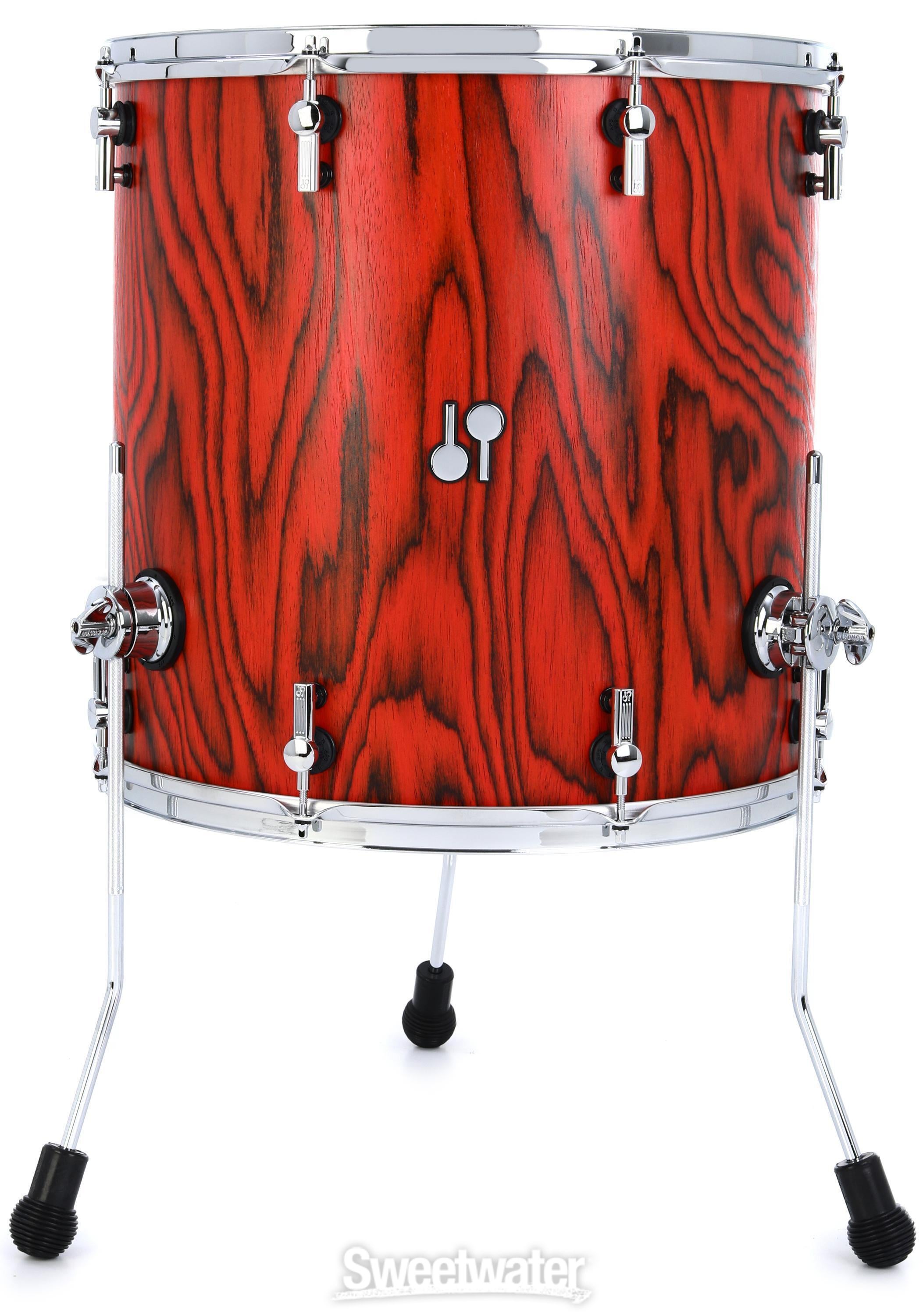 Sonor SQ2 Beech 4-piece Shell Pack - Fiery Red