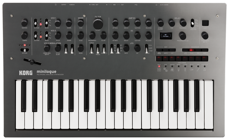 Korg minilogue on sale xd sweetwater