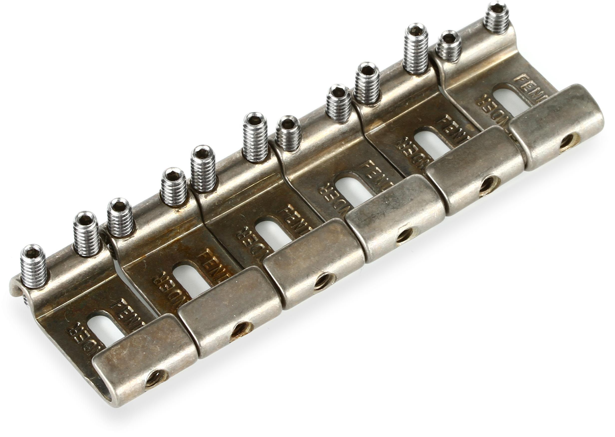Fender Road Worn Strat Bridge Section Kit | Sweetwater