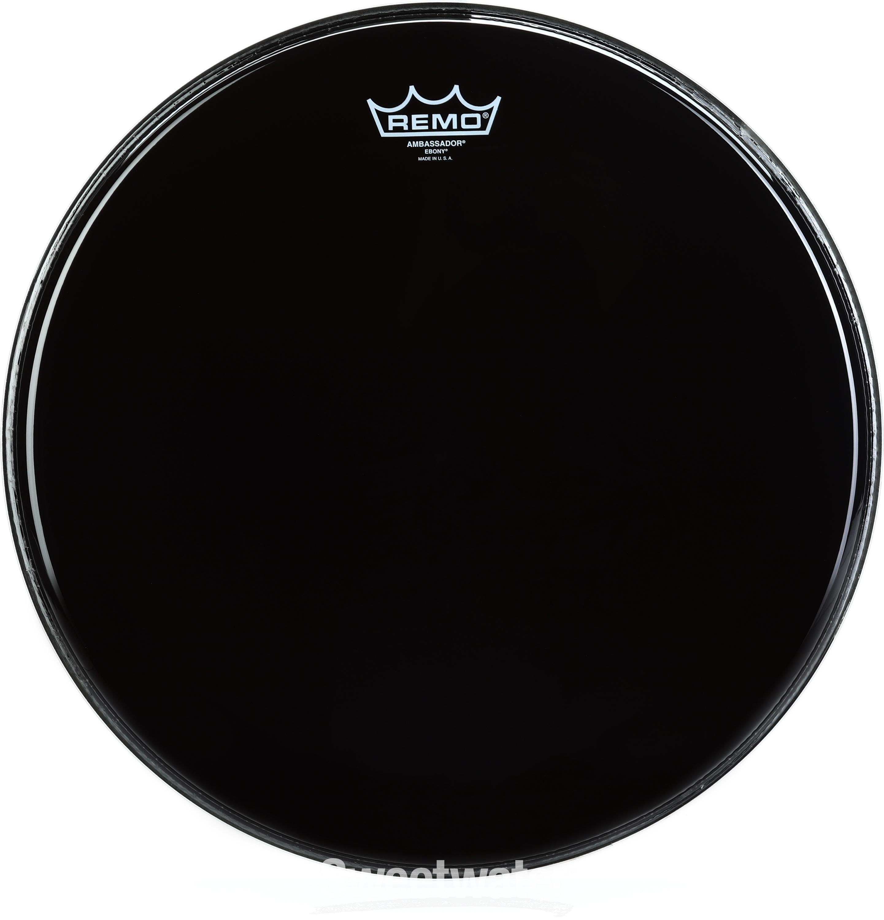 Remo Ambassador Ebony 4-piece Tom Pack - 10/12/14/16 inch | Sweetwater