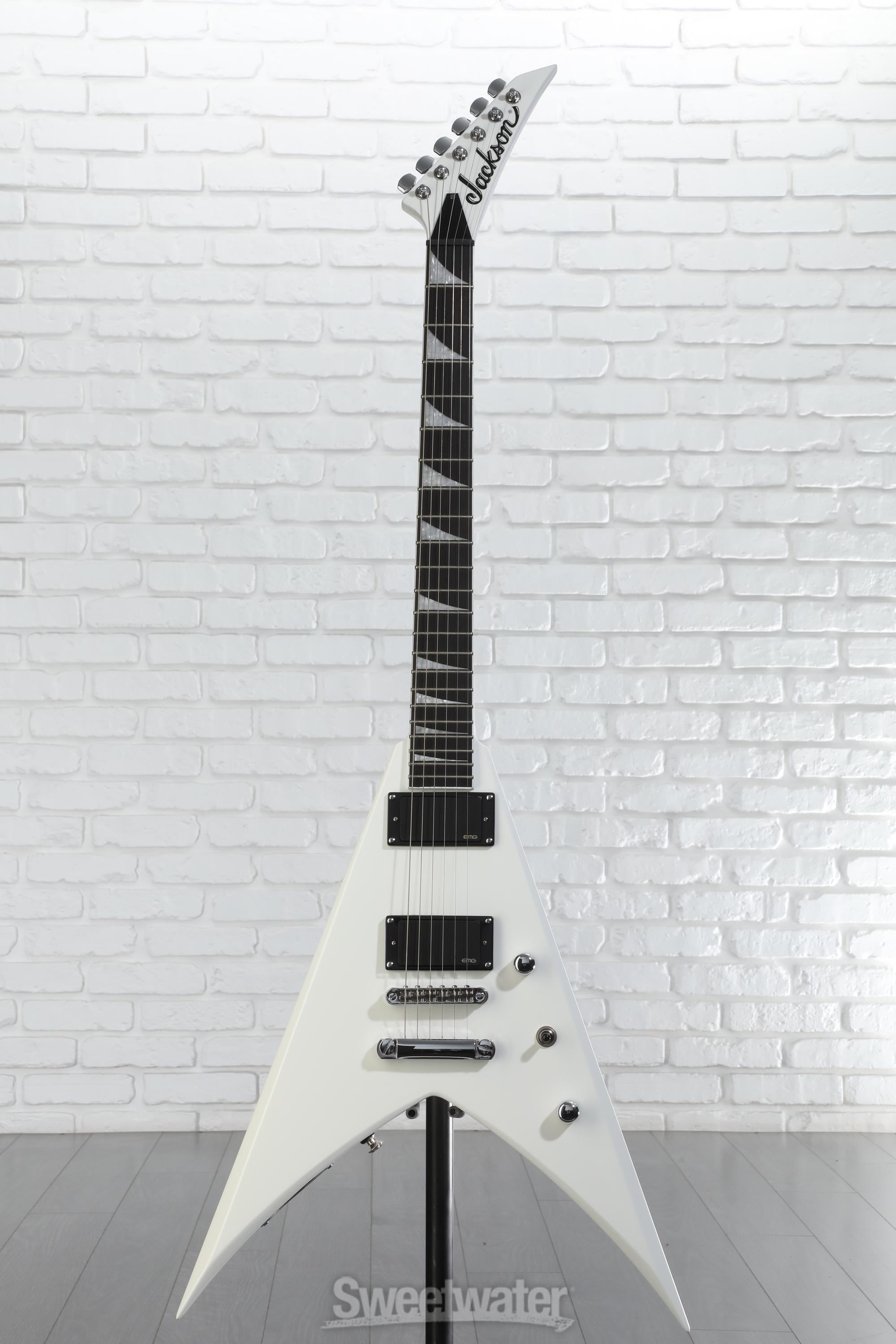 Jackson Pro Series King V KVTMG Electric Guitar - Snow White