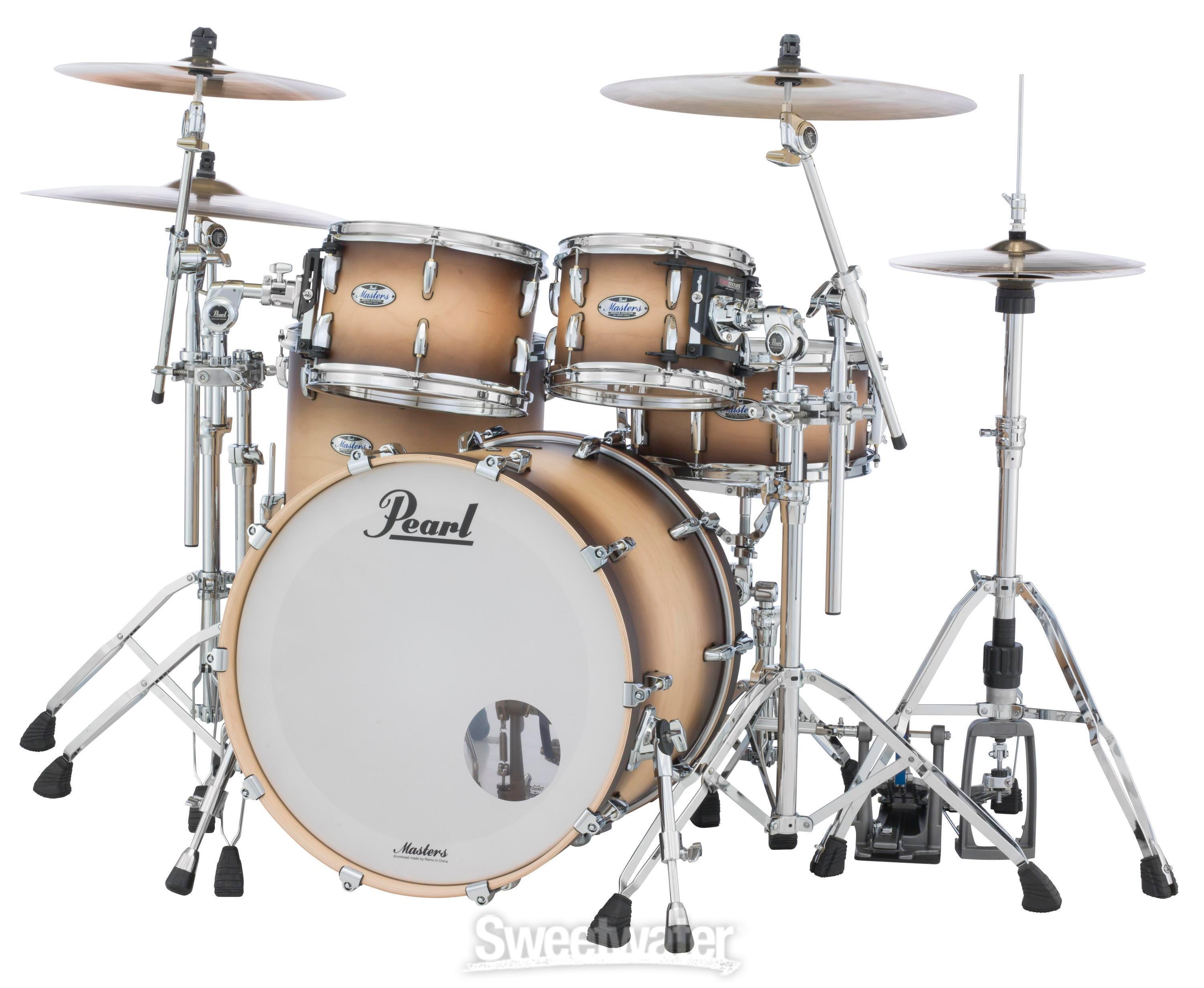 Pearl Masters Maple Complete MCT924XEDP/C 4-piece Shell Pack
