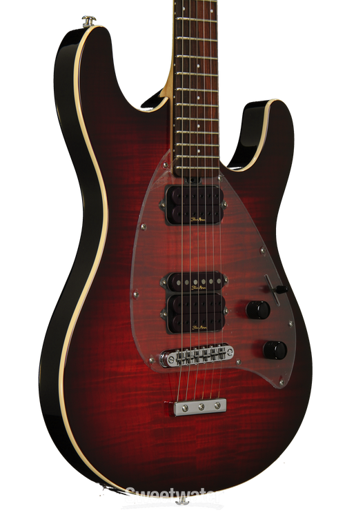 Ernie Ball Music Man Steve Morse Y2D Solar Flare | Sweetwater