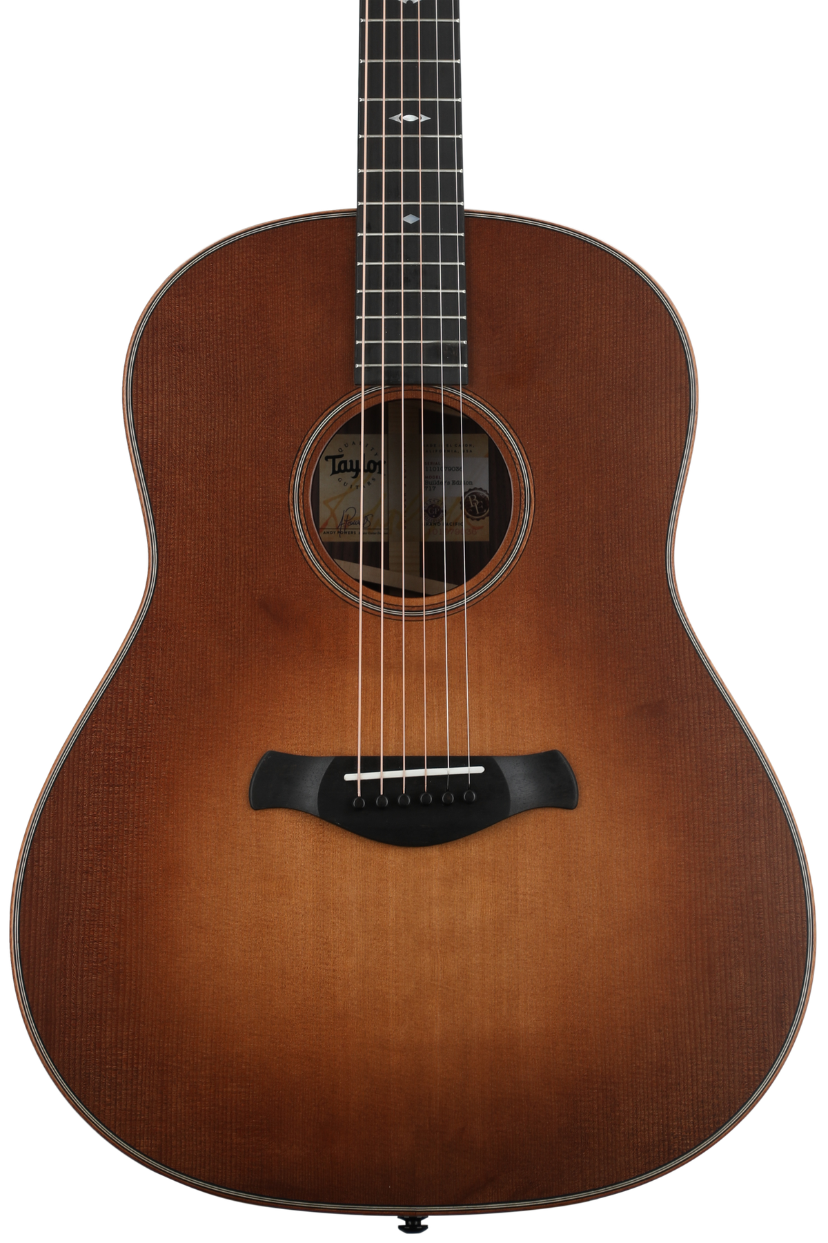 Taylor 717 Grand Pacific Builder's Edition V-Class - Wild Honey