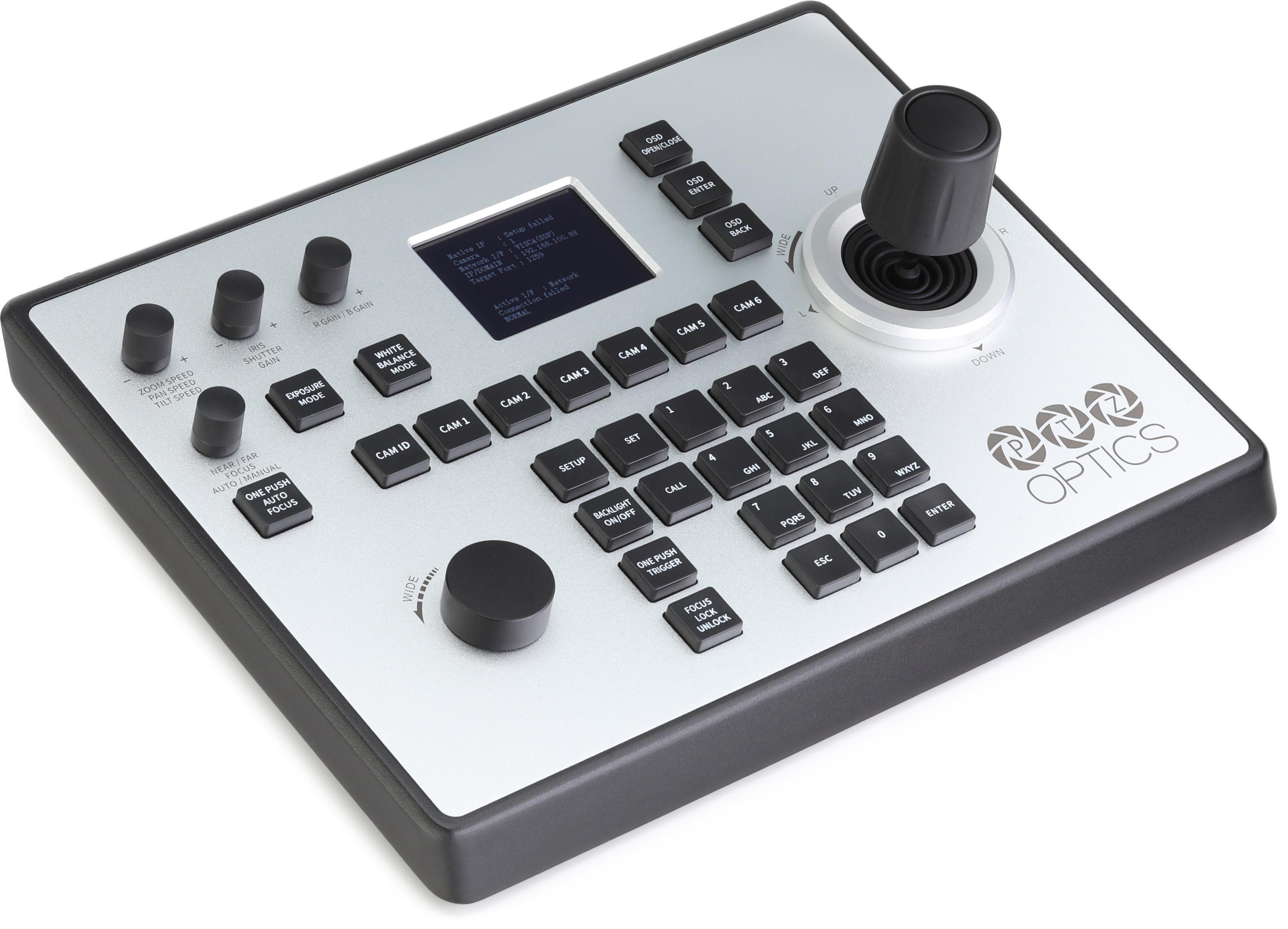 PTZOptics PT-JOY-G4 IP Joystick Controller | Sweetwater