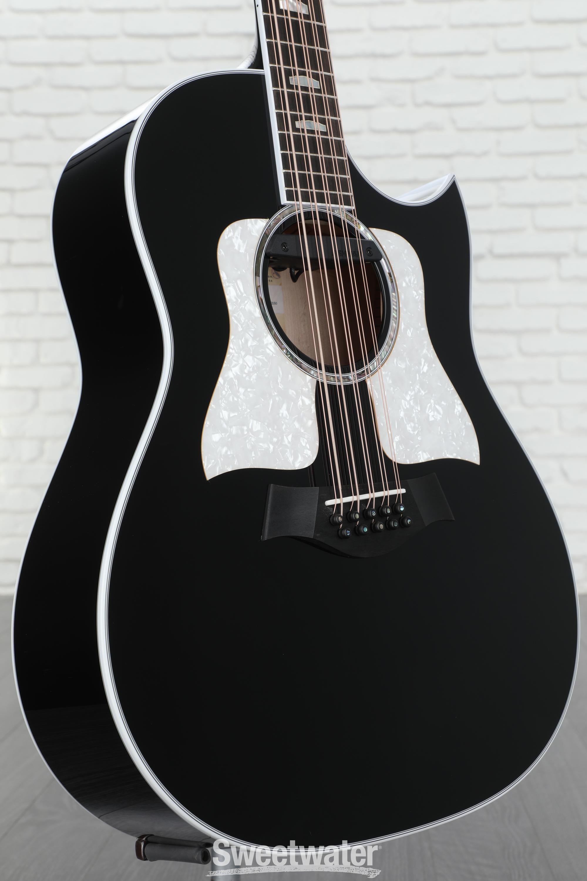 Taylor 657ce Acoustic-electric Bajo Quinto - Black