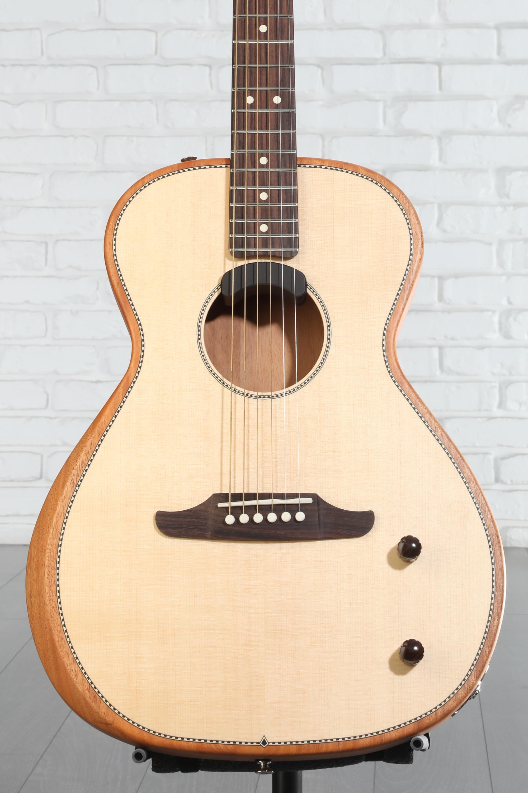 ギター Fender MEXICO Highway Series Parlor Fender Highway Series Parlor Acoustic-electric Guitar - Natural