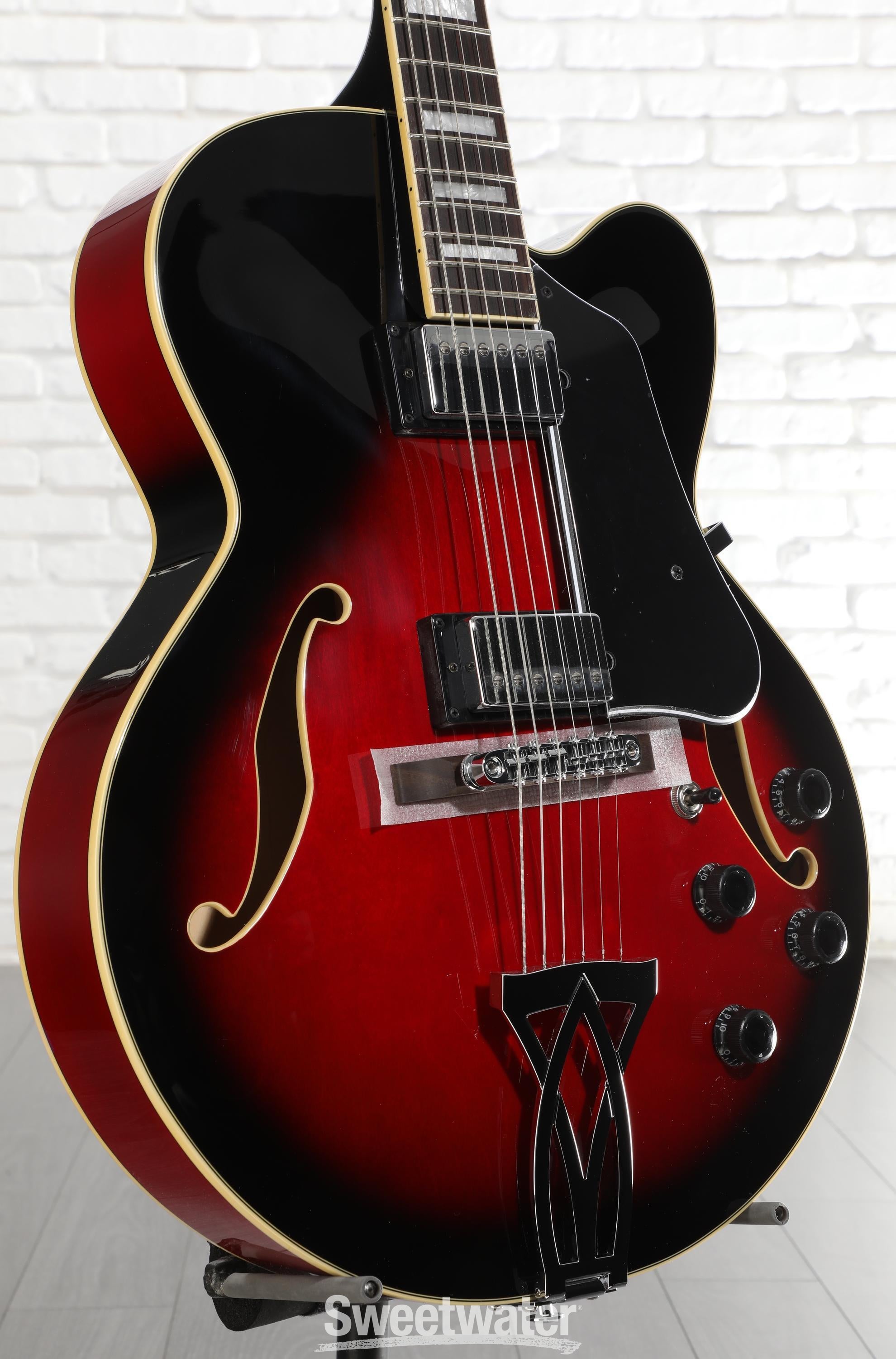 Ibanez Artcore AF75 Hollowbody Electric Guitar - Transparent Red