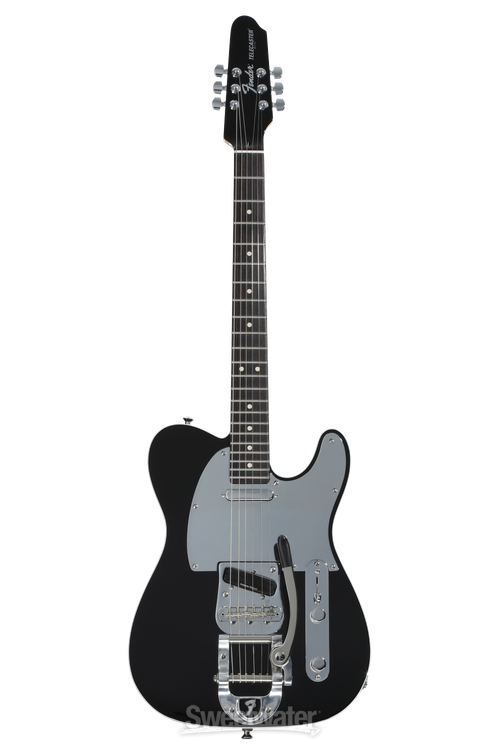ギター Fender Telecaster Bigsby 2022 2022 Fender Limited Traditional II Telecaster Black w/Bigsby