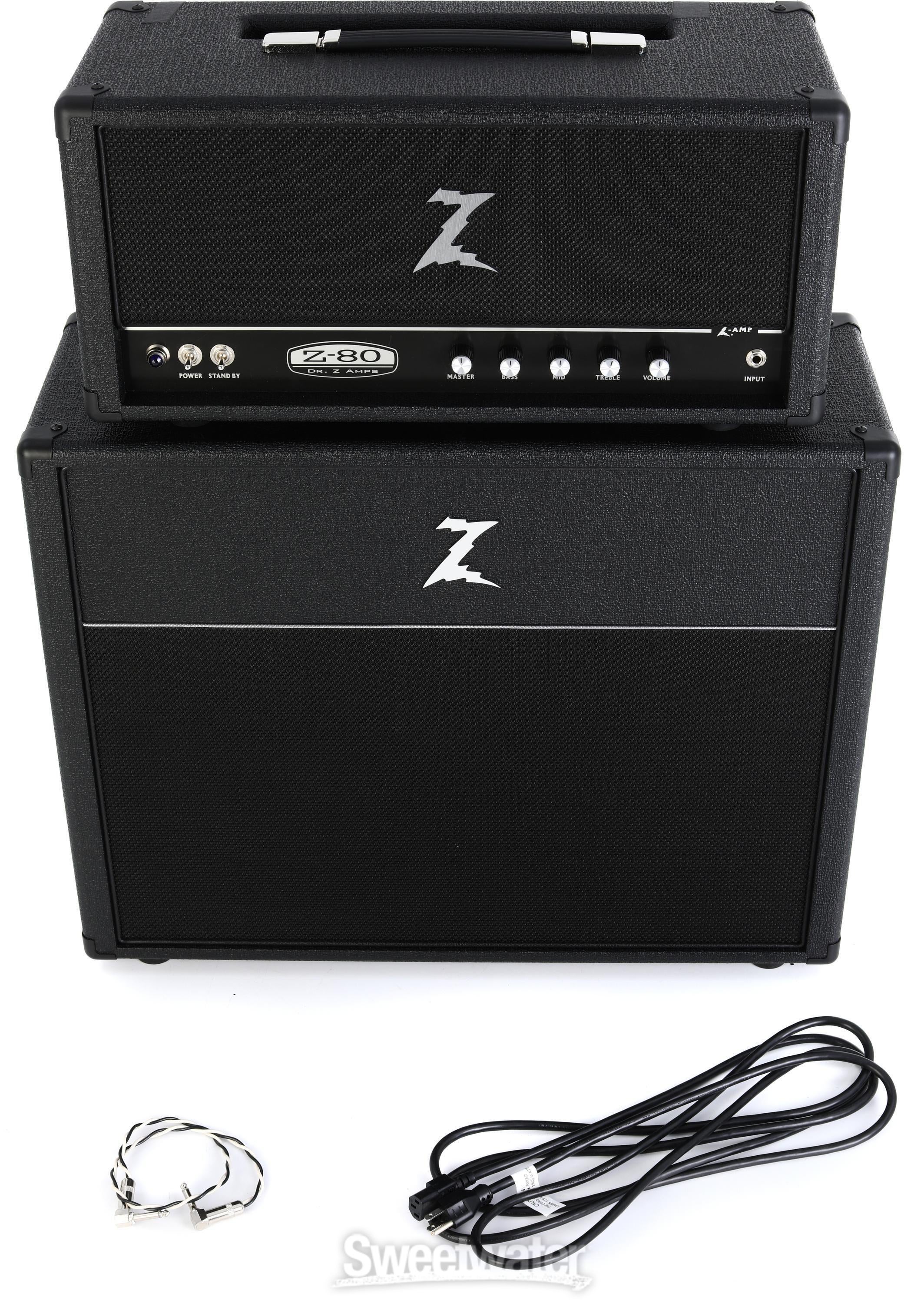 Dr. Z Z-80 Set 80-watt Tube Amplifier Head and 2 x 12-inch Cabinet Bundle