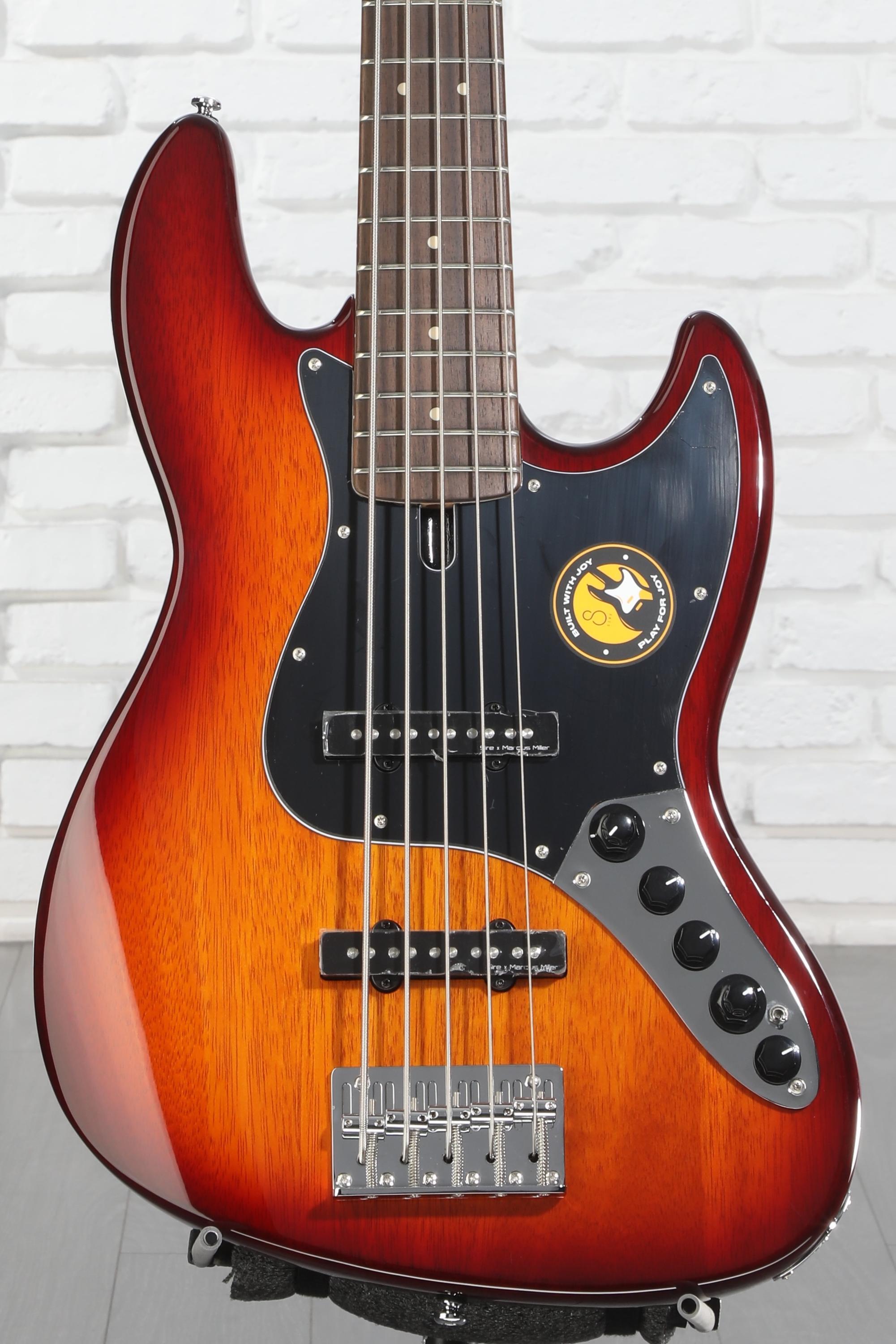 Sire Marcus Miller V3 5-string Bass Guitar - Tobacco Sunburst