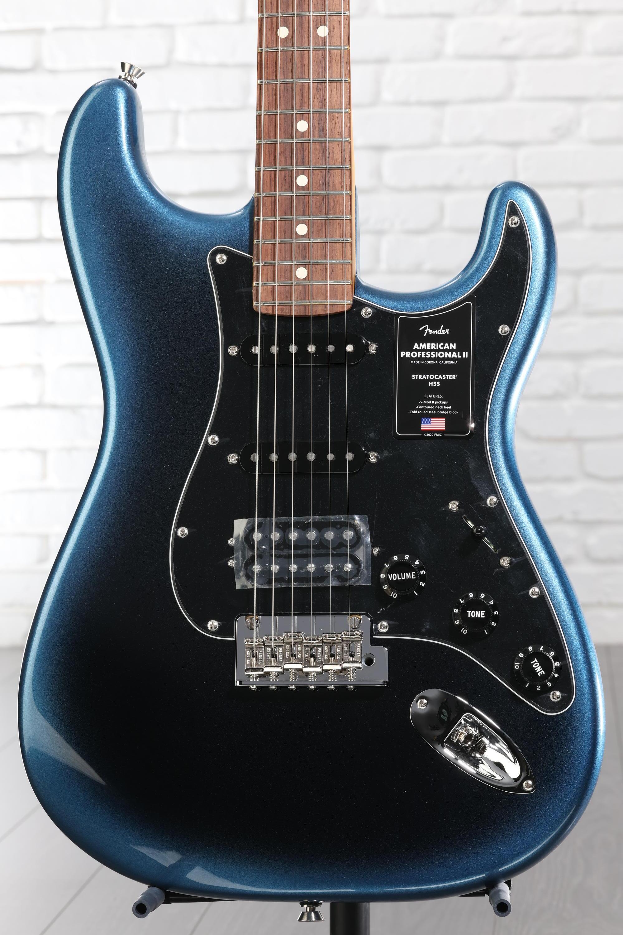Fender American Professional II Stratocaster HSS Dark Night with