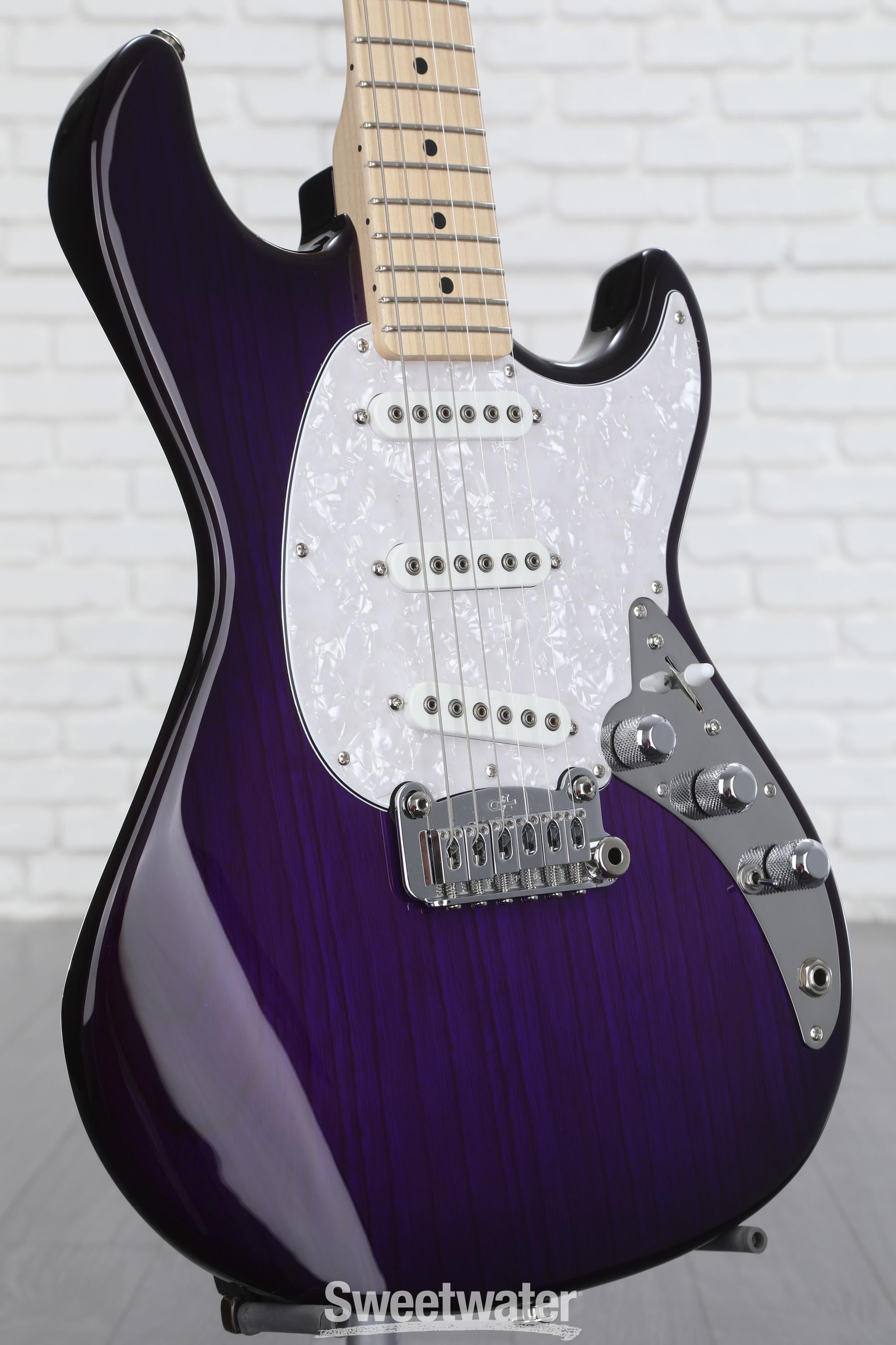 G L Fullerton Deluxe Skyhawk Electric Guitar Purpleburst