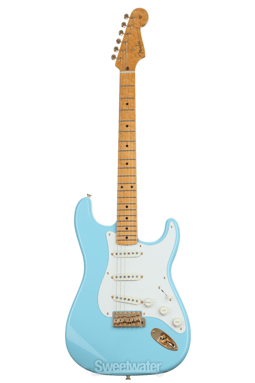 Fender Custom Shop Limited-edition '59 Stratocaster NOS Electric Guitar -  Daphne Blue