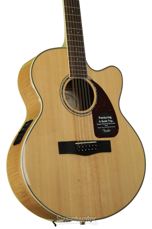 Fender CJ-290SCE-12 - Flame Maple | Sweetwater Fender CJ-290SCE-12 - Flame Maple | Sweetwater