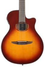 Photo of Yamaha NTX1 Nylon String Acoustic-Electric Guitar - Brown Sunburst
