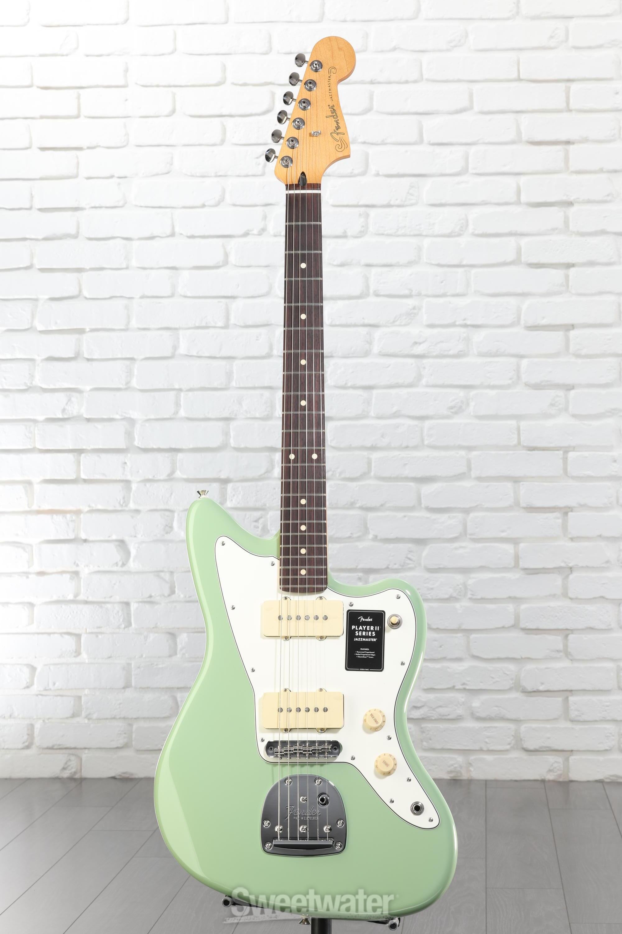 Fender Player II Jazzmaster Electric Guitar - Birch Green | Sweetwater