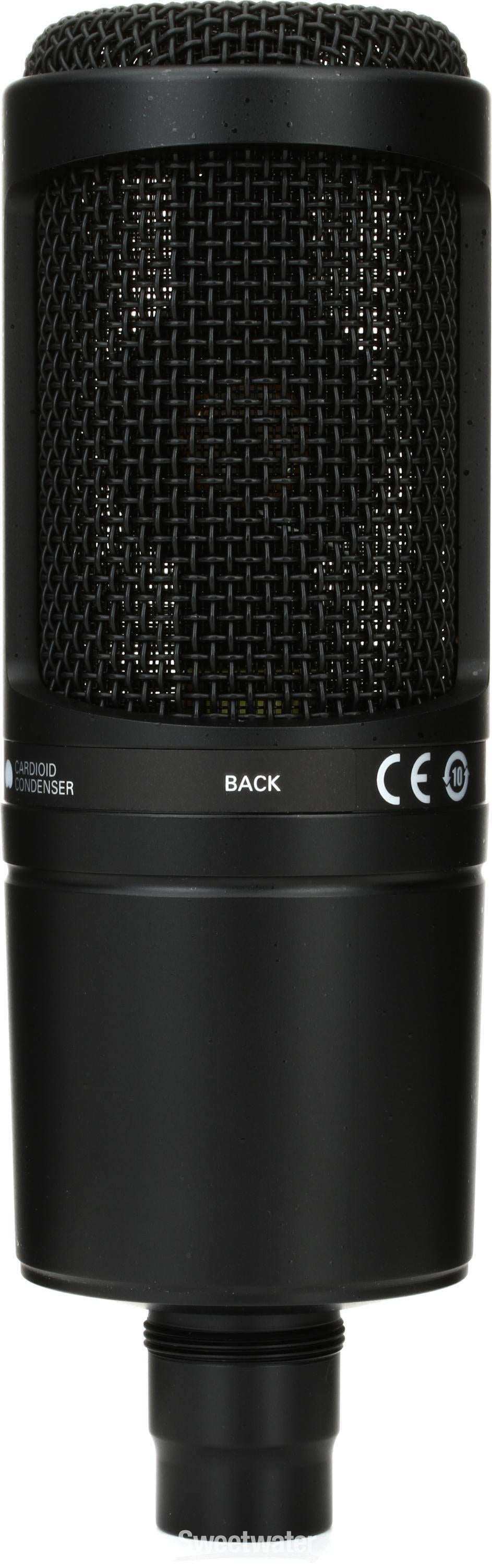 Audio-Technica AT2020 Cardioid Medium-diaphragm Condenser Microphone