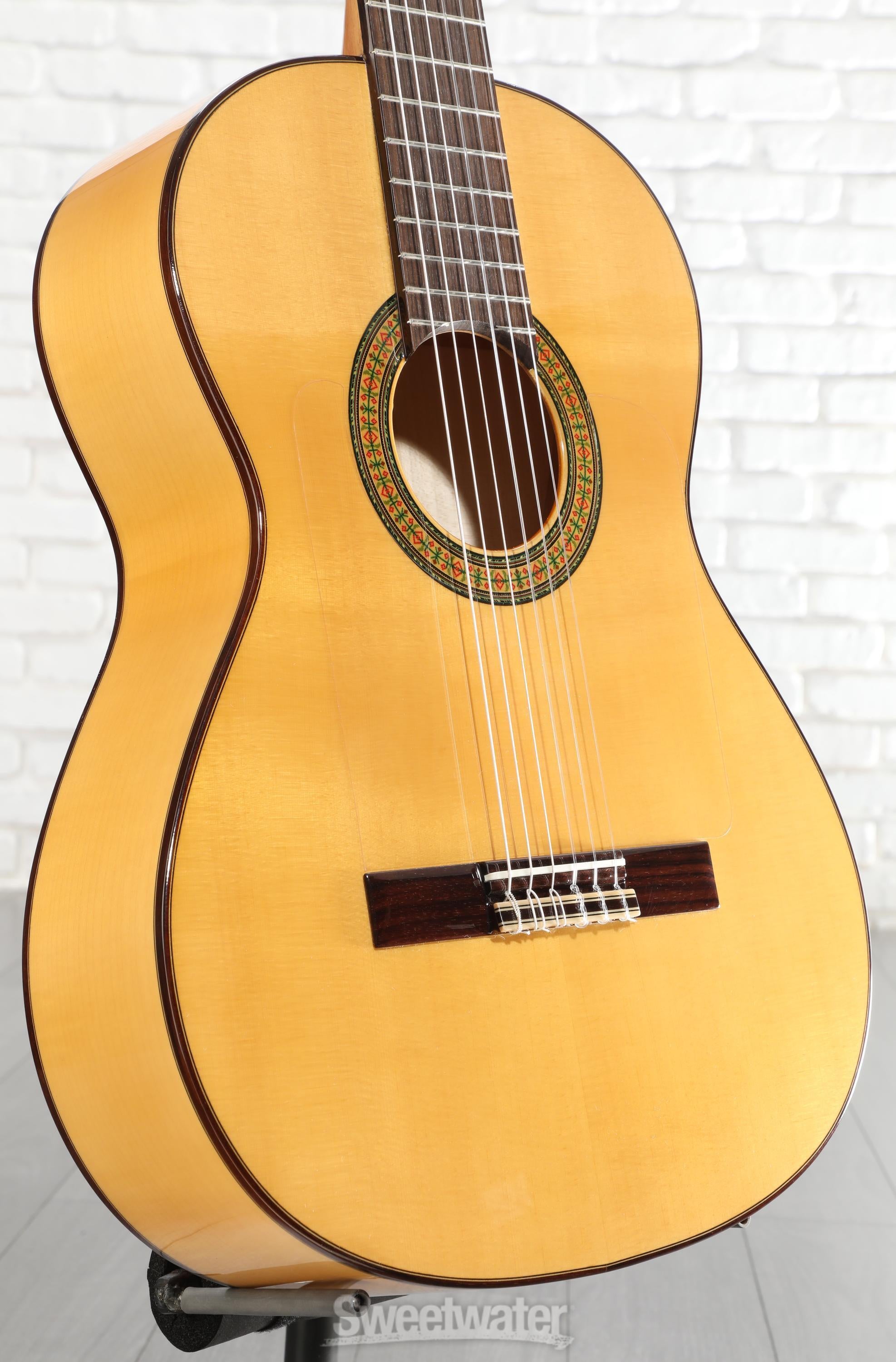 Photo of Alhambra 3 F Nylon-string Flamenco Acoustic Guitar - Natural