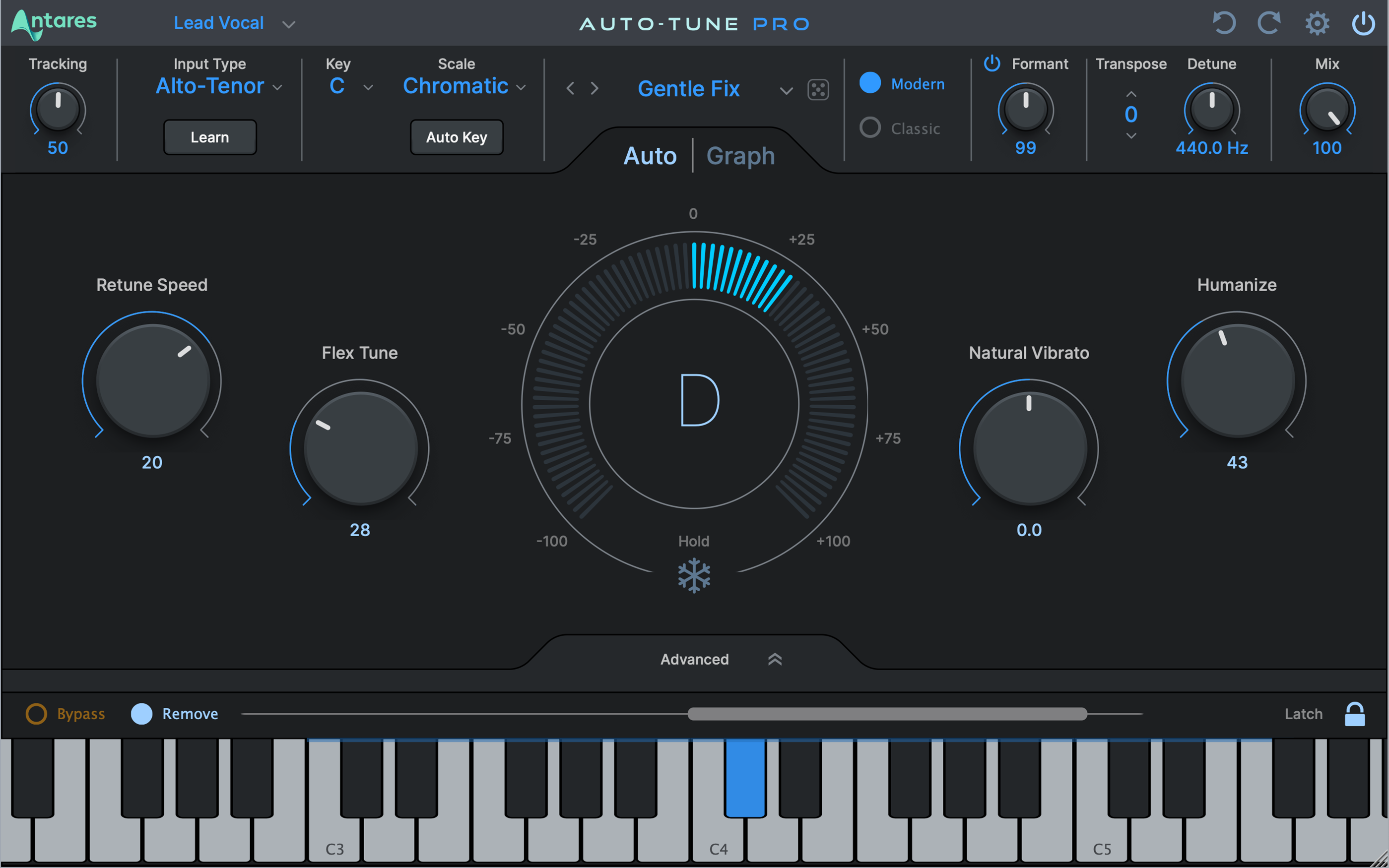 Antares Auto-Tune Pro X Pitch Correction and Vocal Effects Plug-in