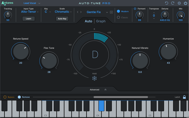 Antares Audio Technologies Auto-Tune Pro X Pitch-Correction Plug-In  (Download)