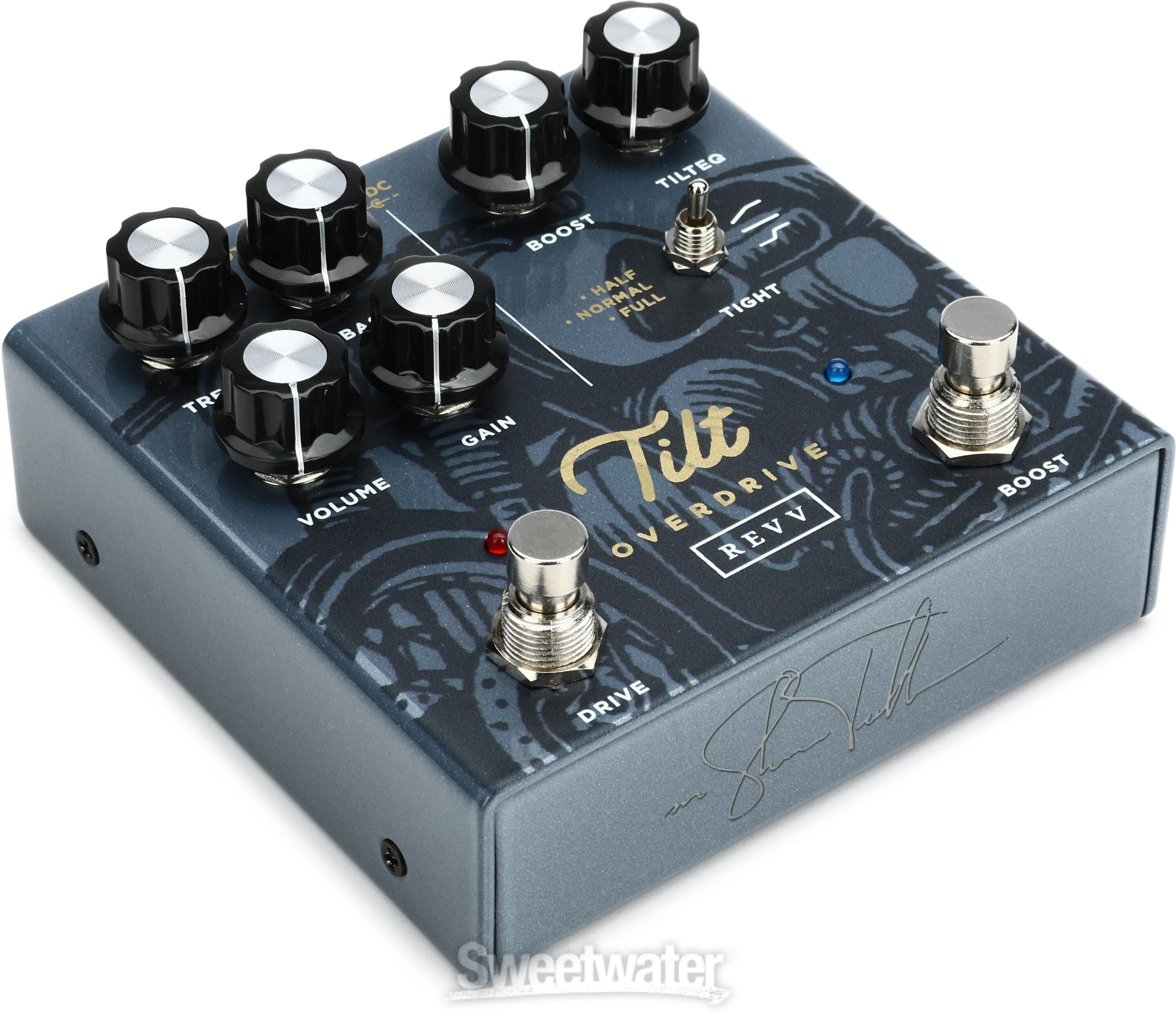 Revv Shawn Tubbs Tilt Overdrive Guitar Effects Pedal | Sweetwater