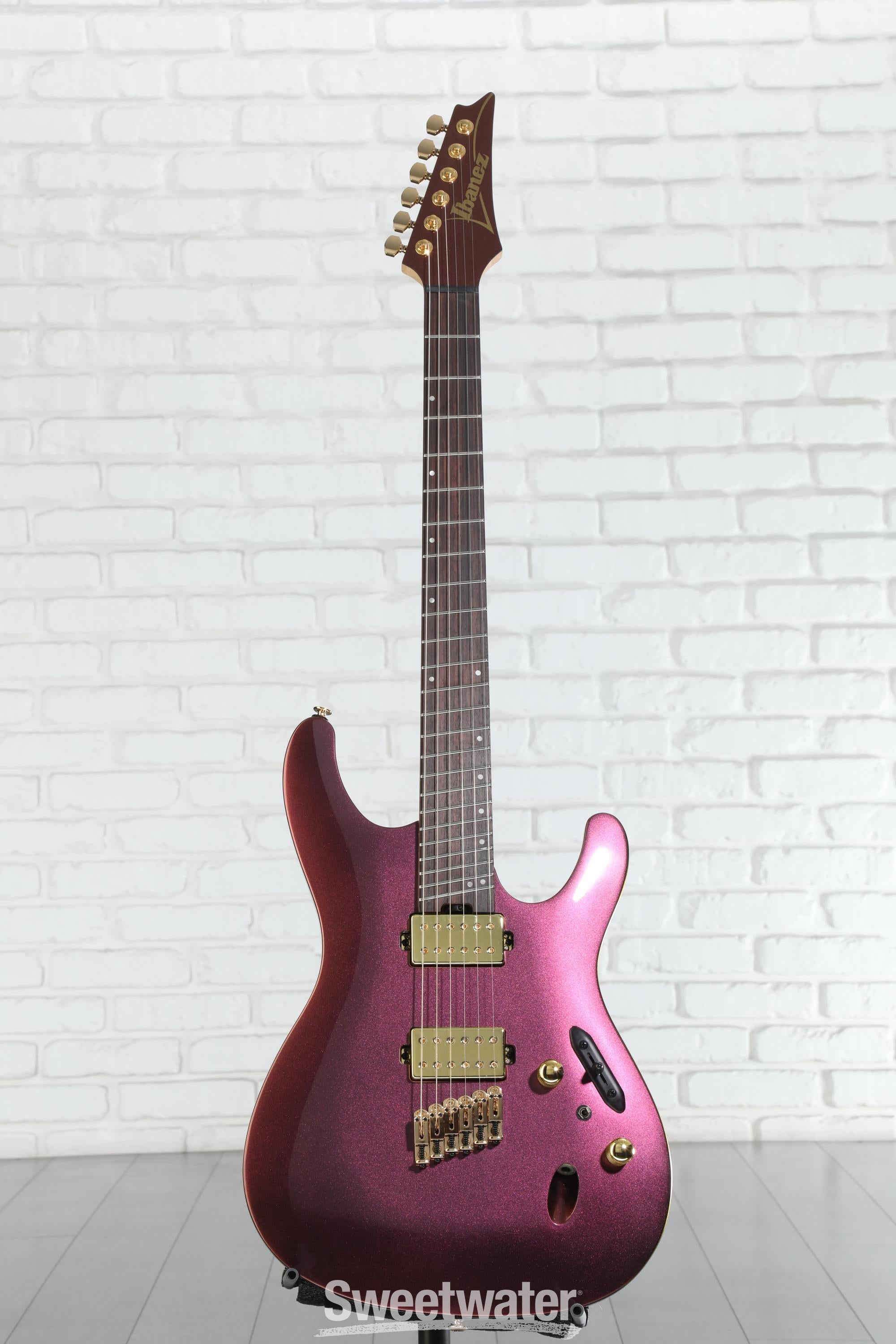 Ibanez Axe Design Lab SML721 Electric Guitar - Rose Gold Chameleon