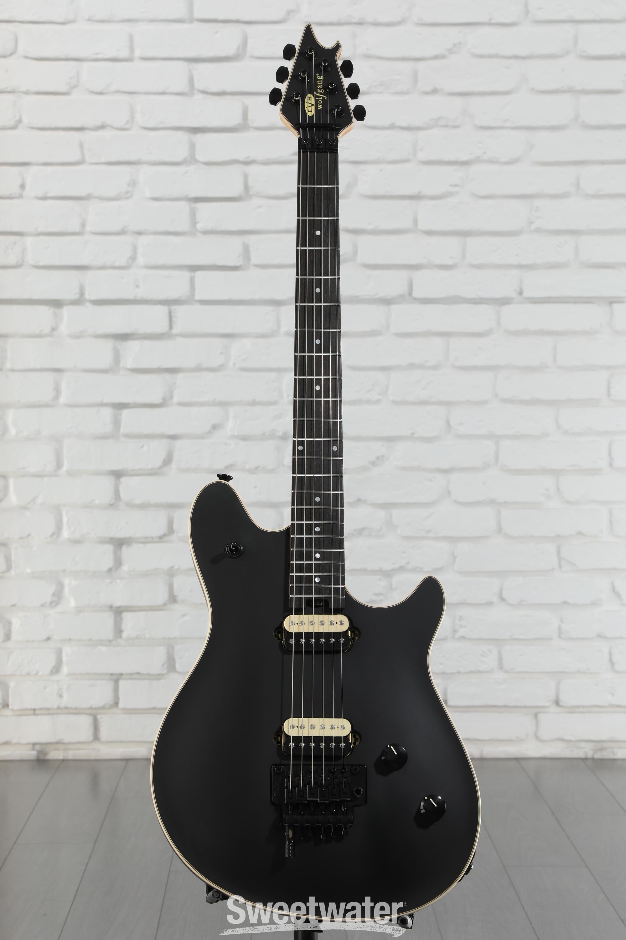 美品！EVH Wolfgang USA Stealth Black ギブソン EVH Wolfgang USA Electric Guitar Stealth Black w/ Case