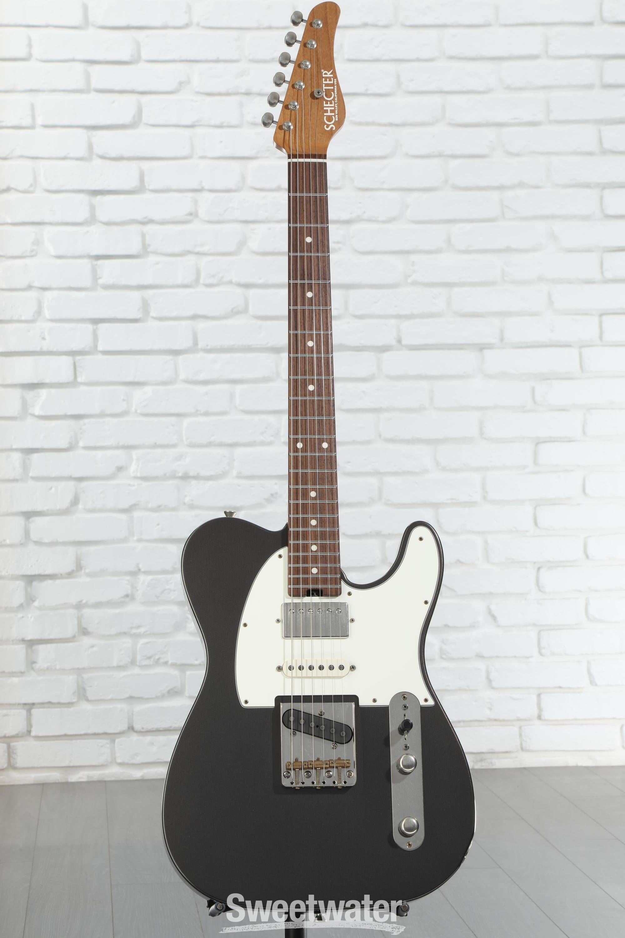 Schecter USA PT Wembley Studio Electric Guitar - Charcoal