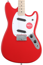 Photo of Squier Sonic Mustang Solidbody Electric Guitar - Torino Red