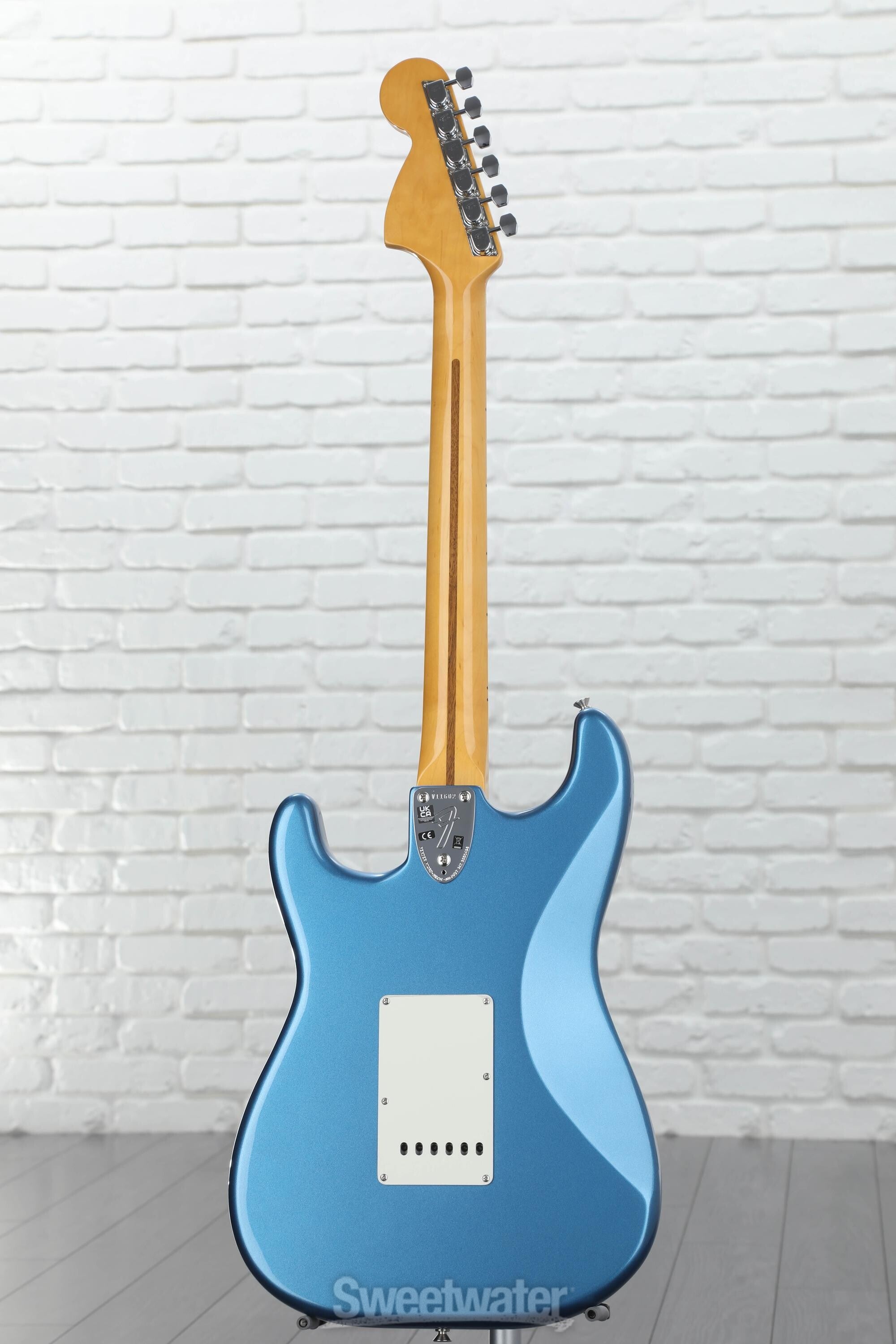 ギター FenderHybridII Stratocaster GunlBlue Fender Japan Hybrid II Stratocaster with Rosewood FB in Forest