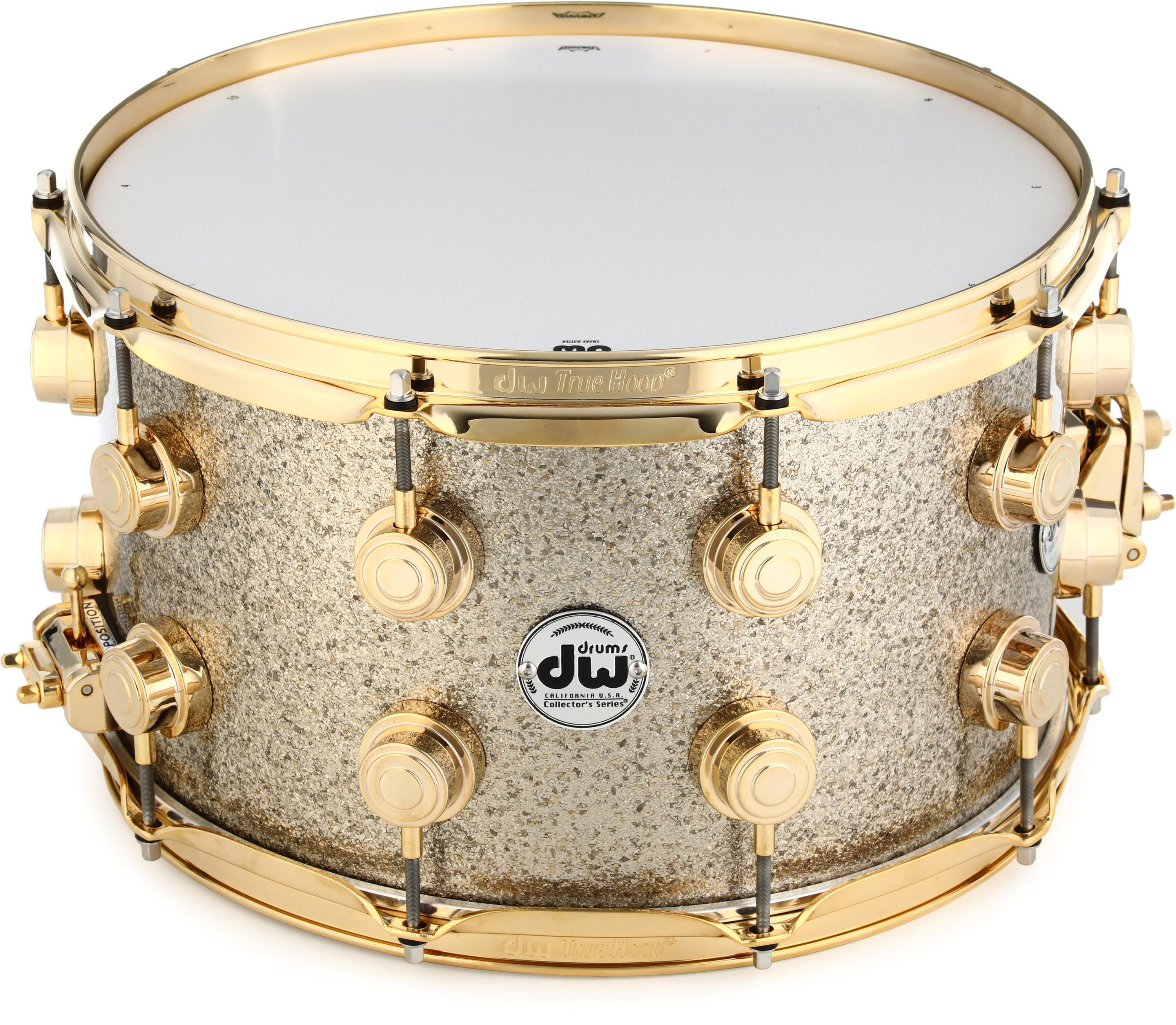 DW Collector's 333 Candy Apple Burst over Sapele Drum Set