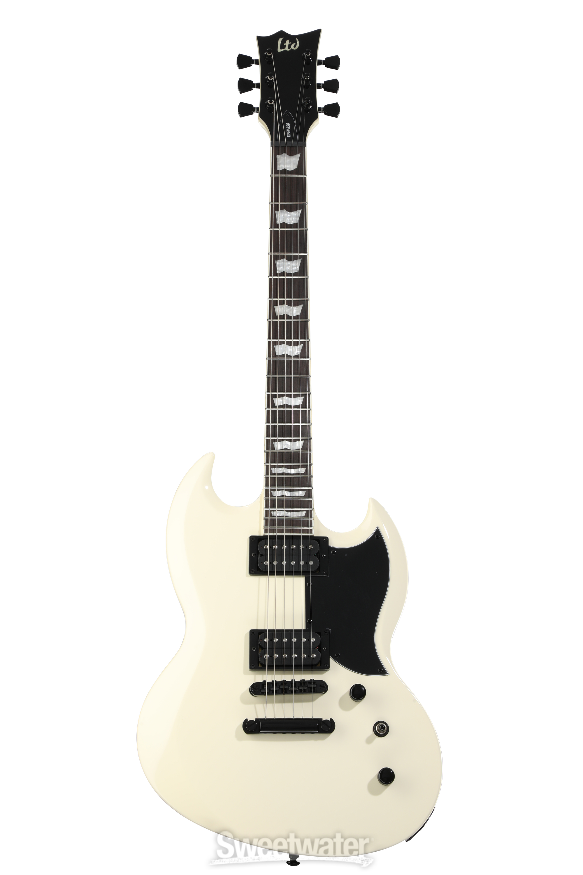 ripndip エレキギター　ギター ESP LTD Viper-256 Electric Guitar - Olympic White, Rosewood