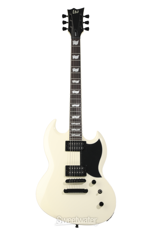 ESP LTD Viper-256 Electric Guitar - Olympic White, Rosewood