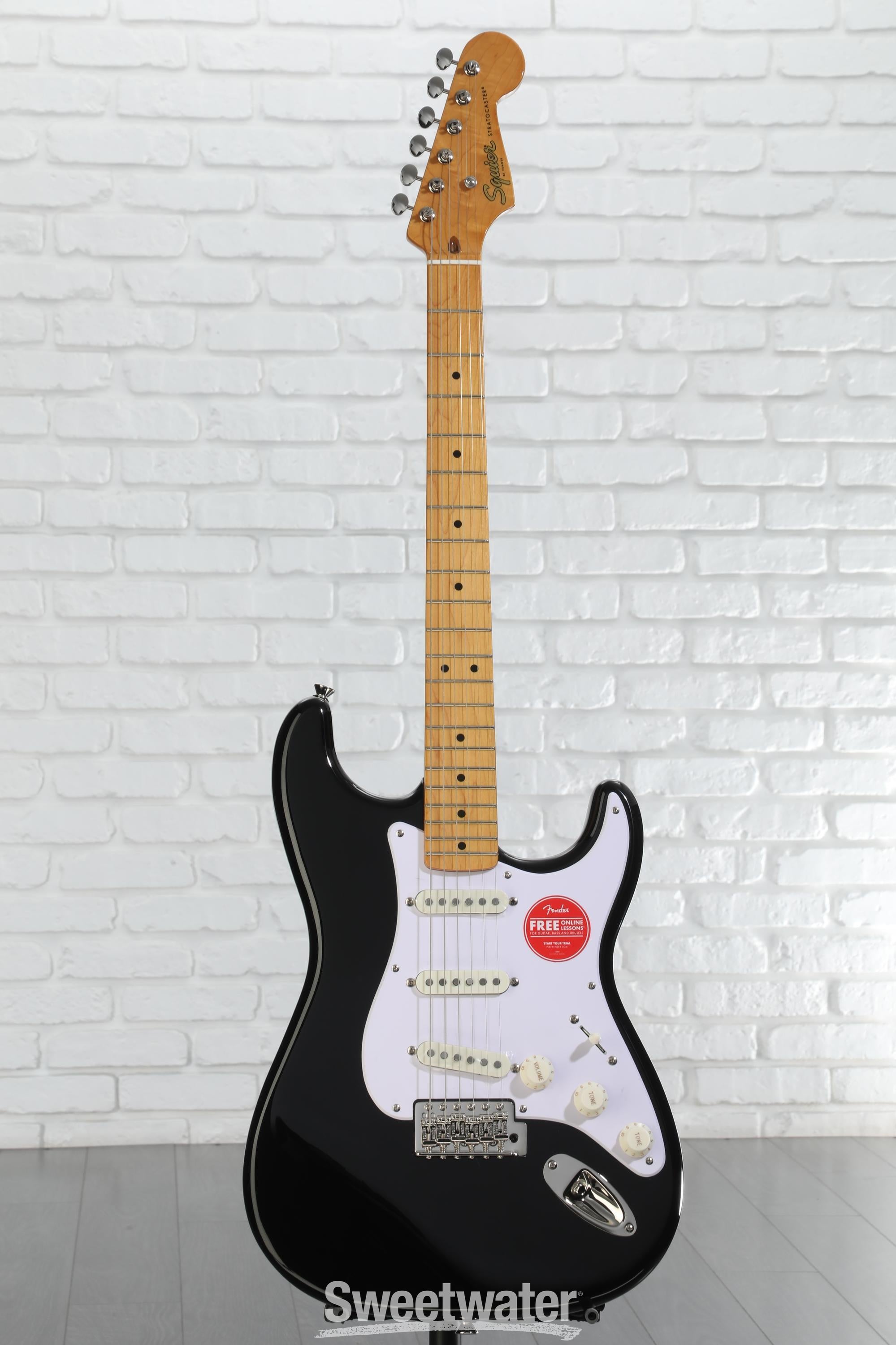 Squier Classic Vibe '50s Stratocaster - Black | Sweetwater