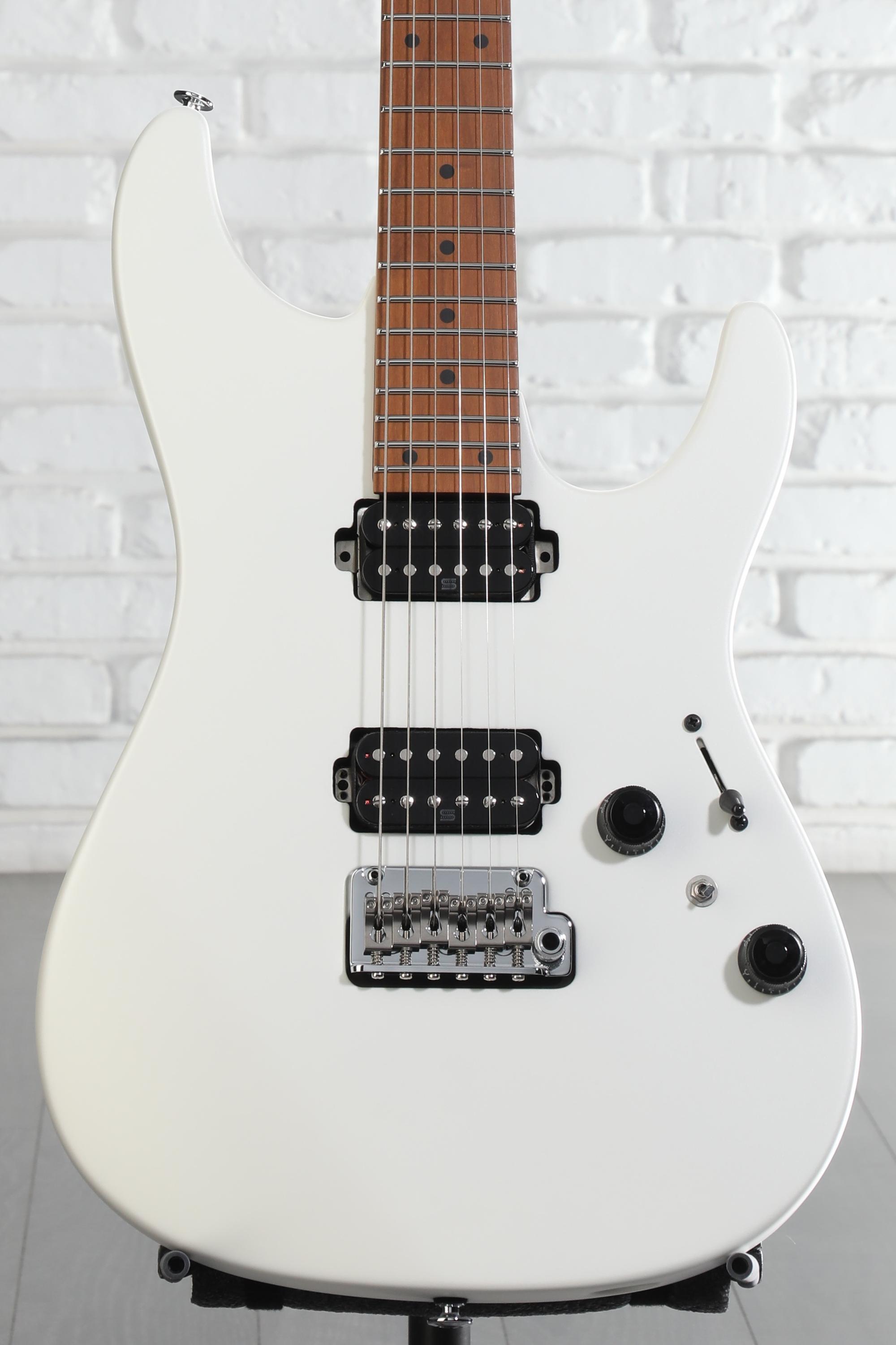 Ibanez Prestige AZ2402 Electric Guitar - Pearl White Flat | Sweetwater