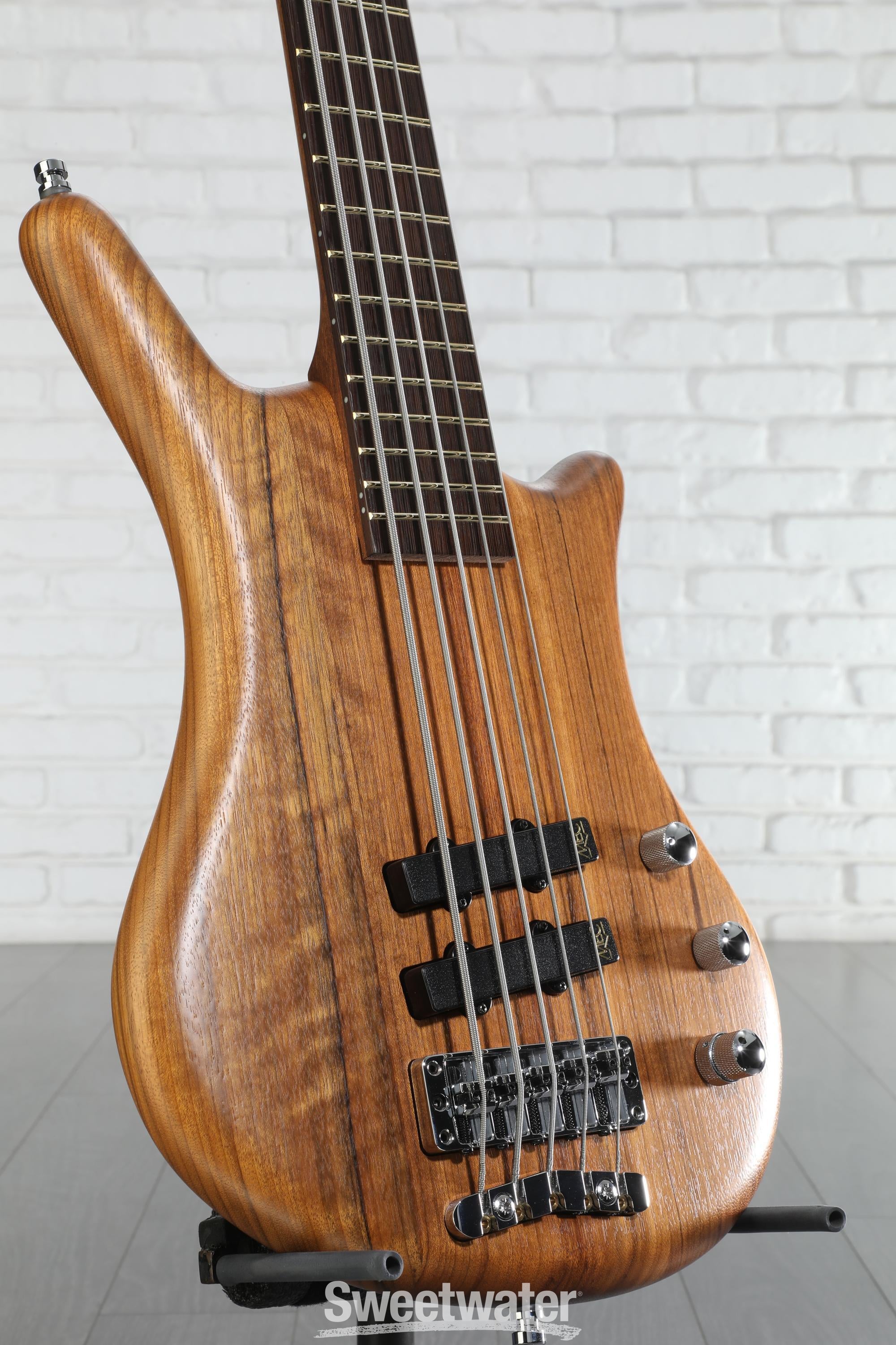ベース Warwick Thumb BO 5st 35th Limited Warwick TeamBuilt Thumb BO 5-String - Amber Tech