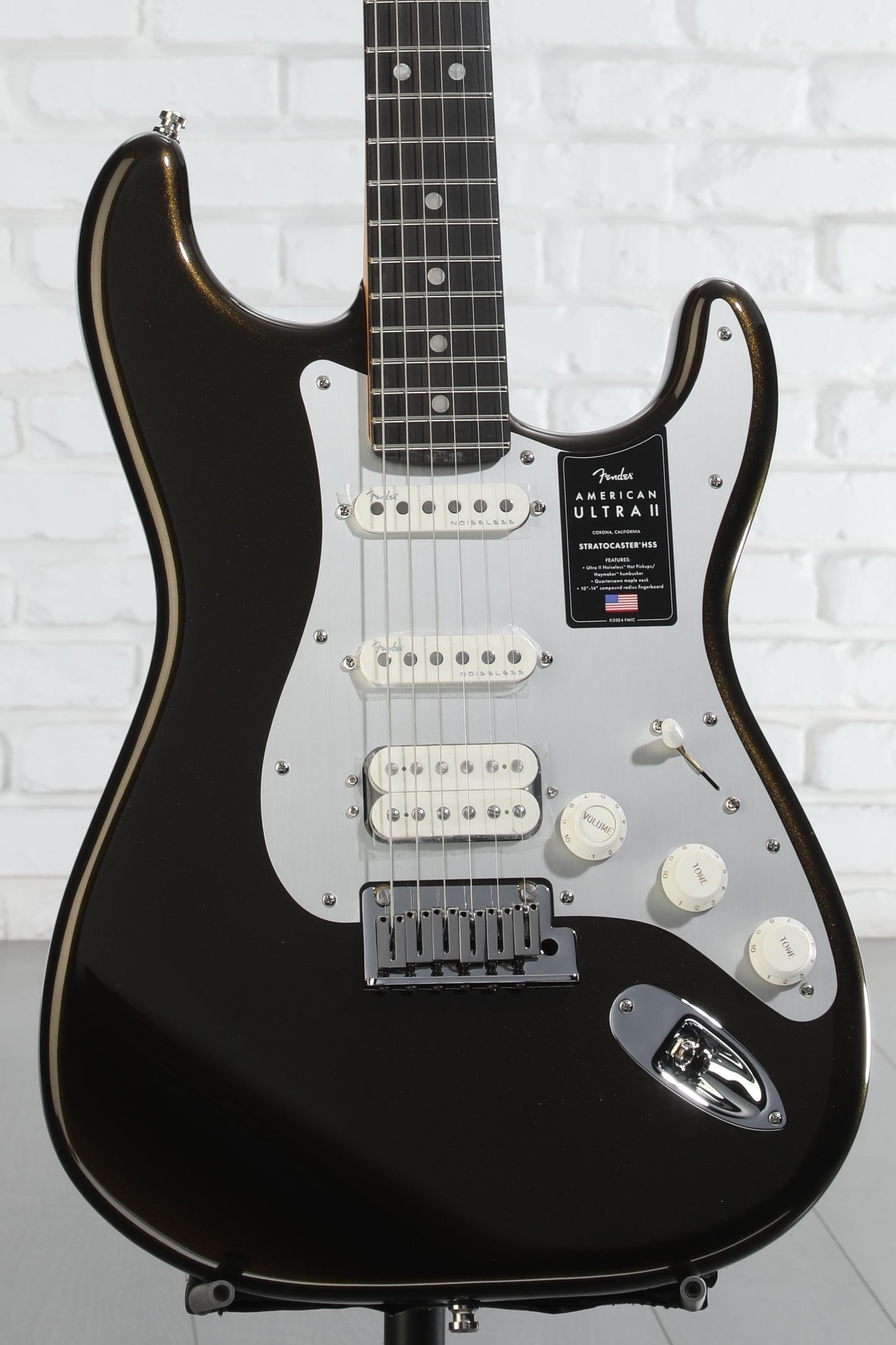 Fender American Ultra II Stratocaster HSS Electric Guitar - Texas