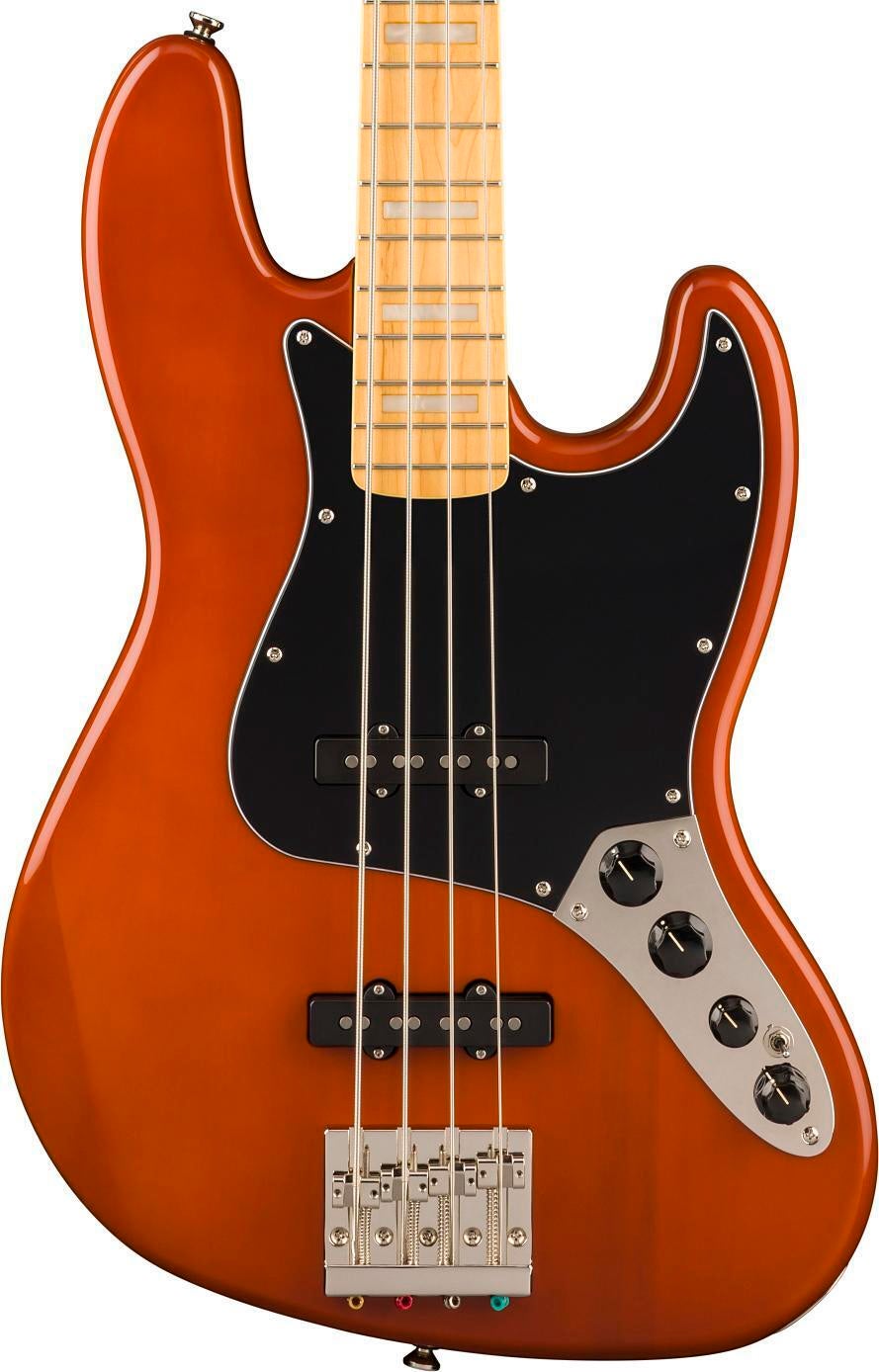 お歳暮・冬ギフト特集 - おとなの週末お取り寄せ倶楽部 Bass Jazz '70s Active Vibe Classic Squier - Sweetwater | Mocha ベース
