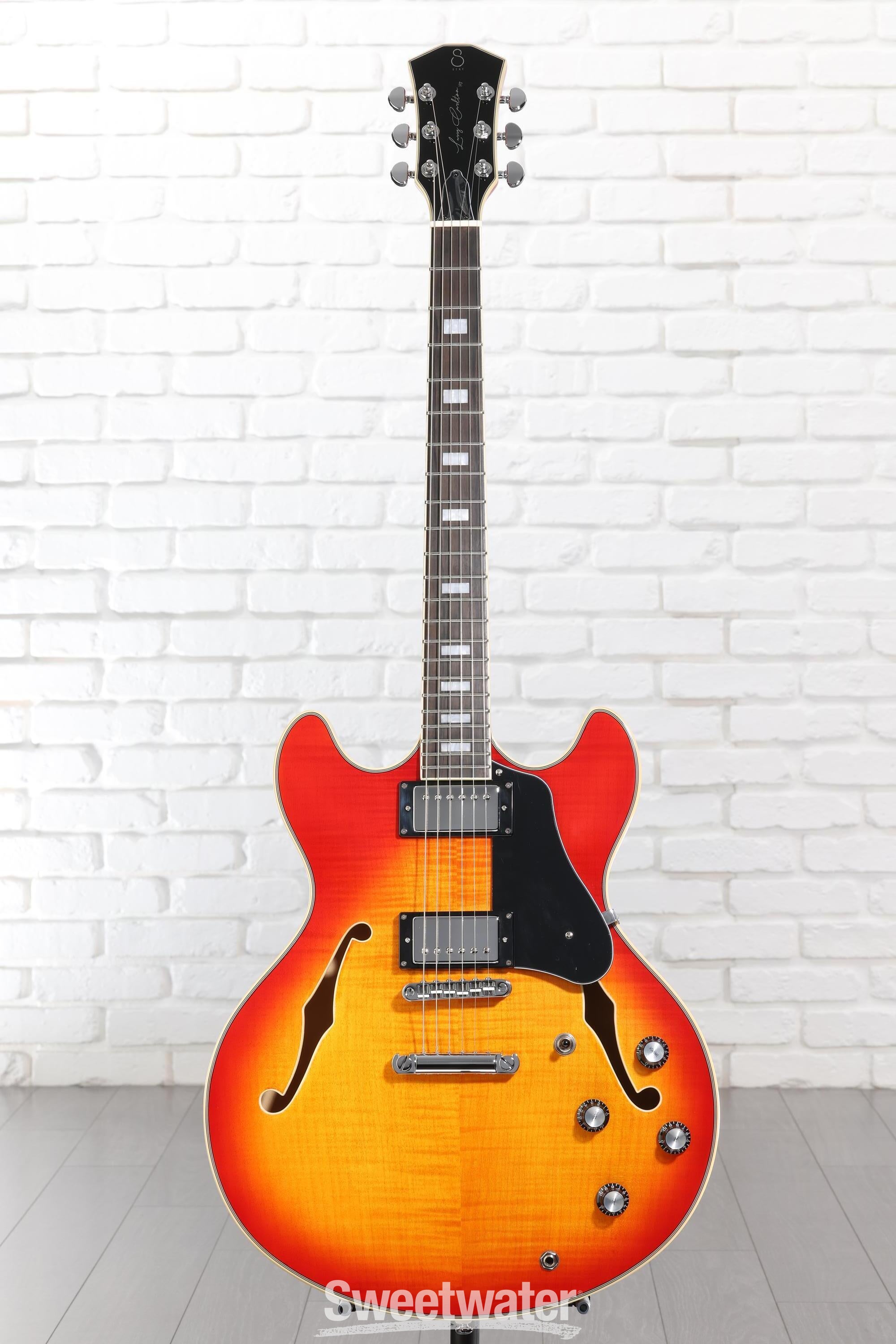Sire Larry Carlton H7 Semi-hollow Electric Guitar - Cherry