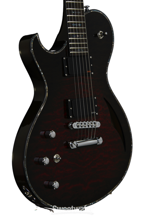 Schecter Hellraiser Solo-6 E/A Left-handed - Black Cherry | Sweetwater