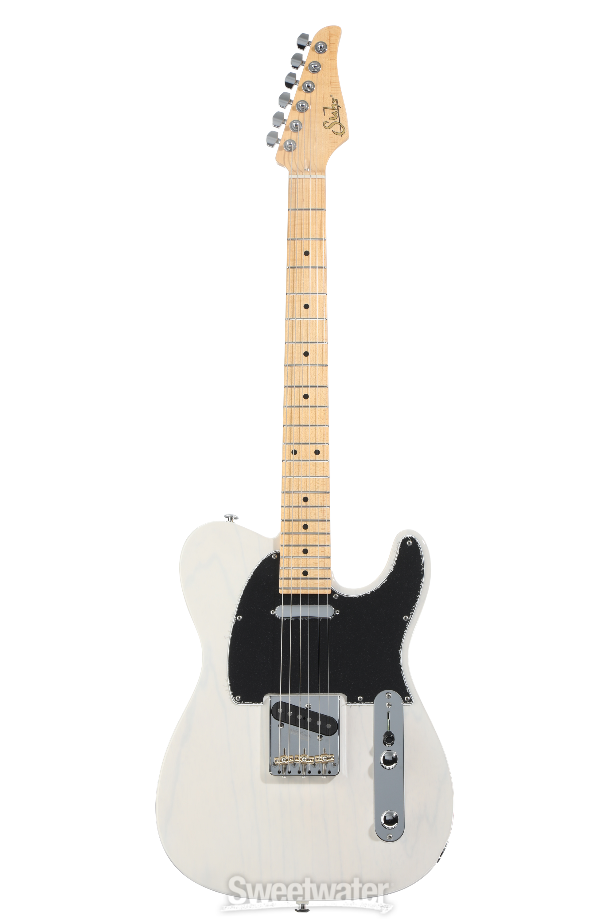 Suhr Classic T Electric Guitar - Trans White | Sweetwater