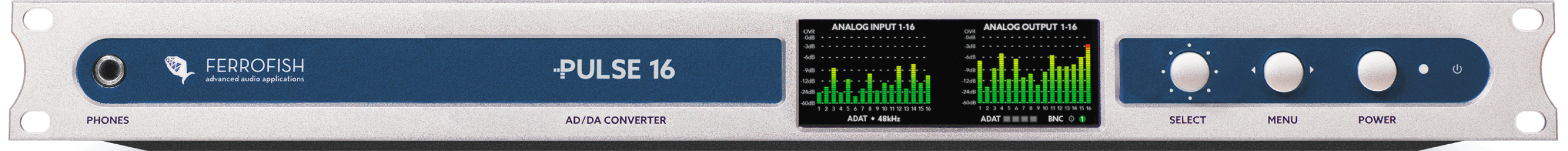 Photo of Ferrofish Pulse 16 16 x 16 AD/DA Converter with ADAT