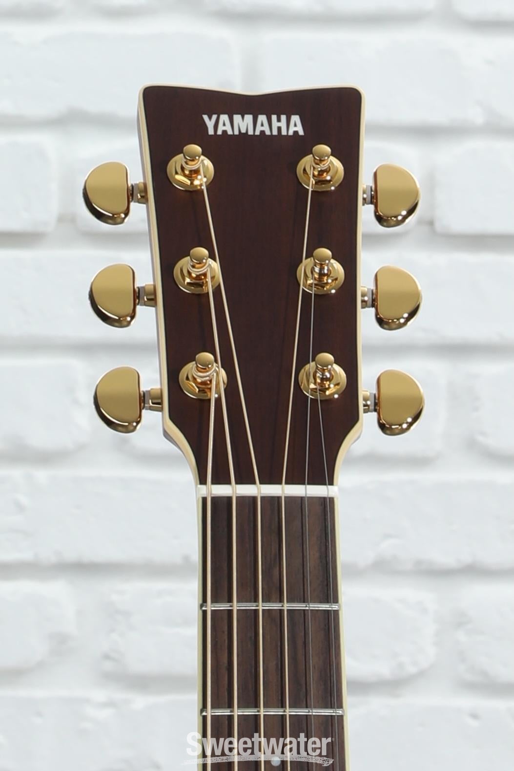 Yamaha LL6 ARE Original Jumbo Acoustic Guitar - Brown Sunburst