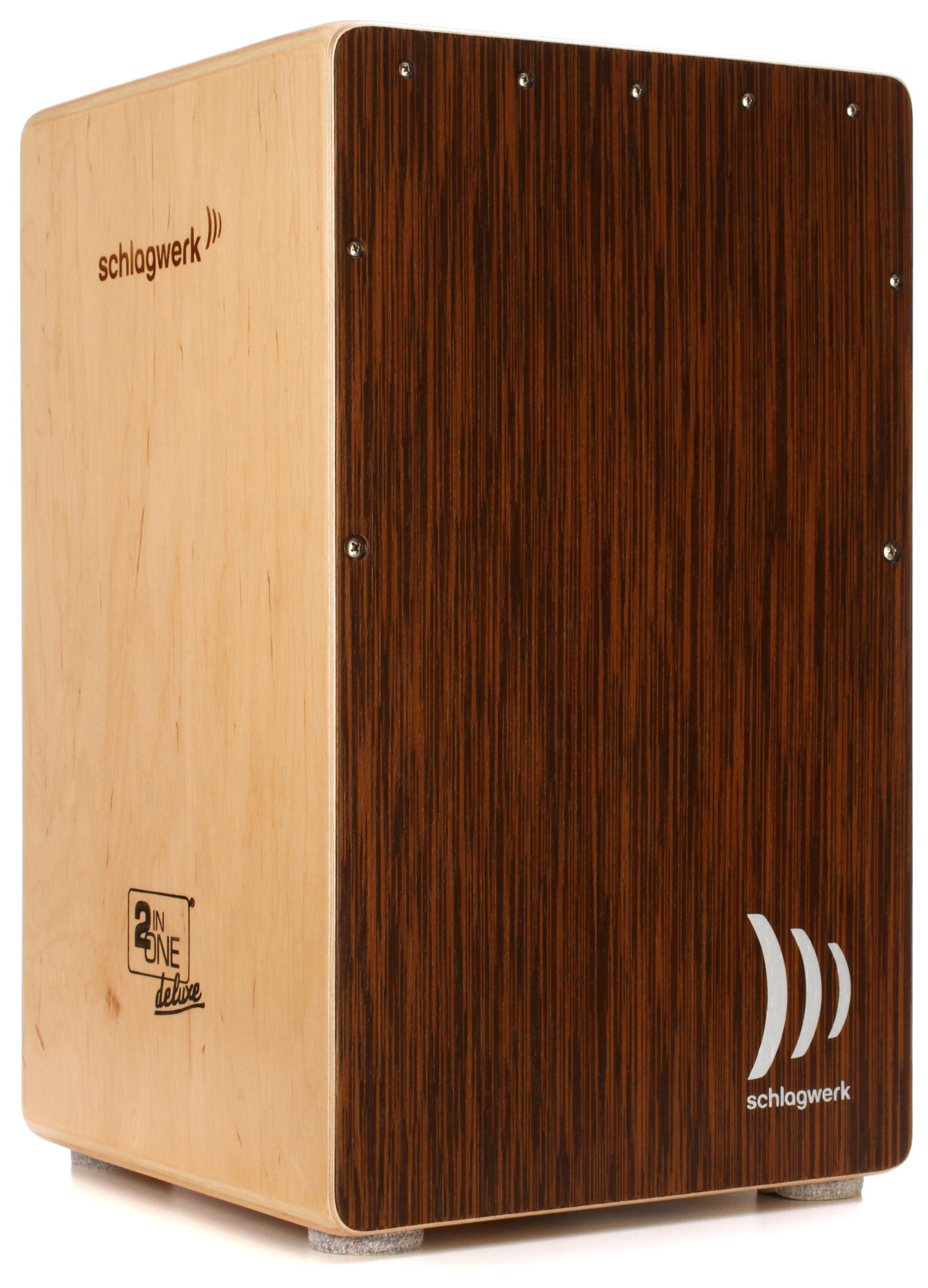 Schlagwerk 2inOne Deluxe Cajon - Wenge | Sweetwater Schlagwerk 2inOne Deluxe Cajon - Wenge | Sweetwater